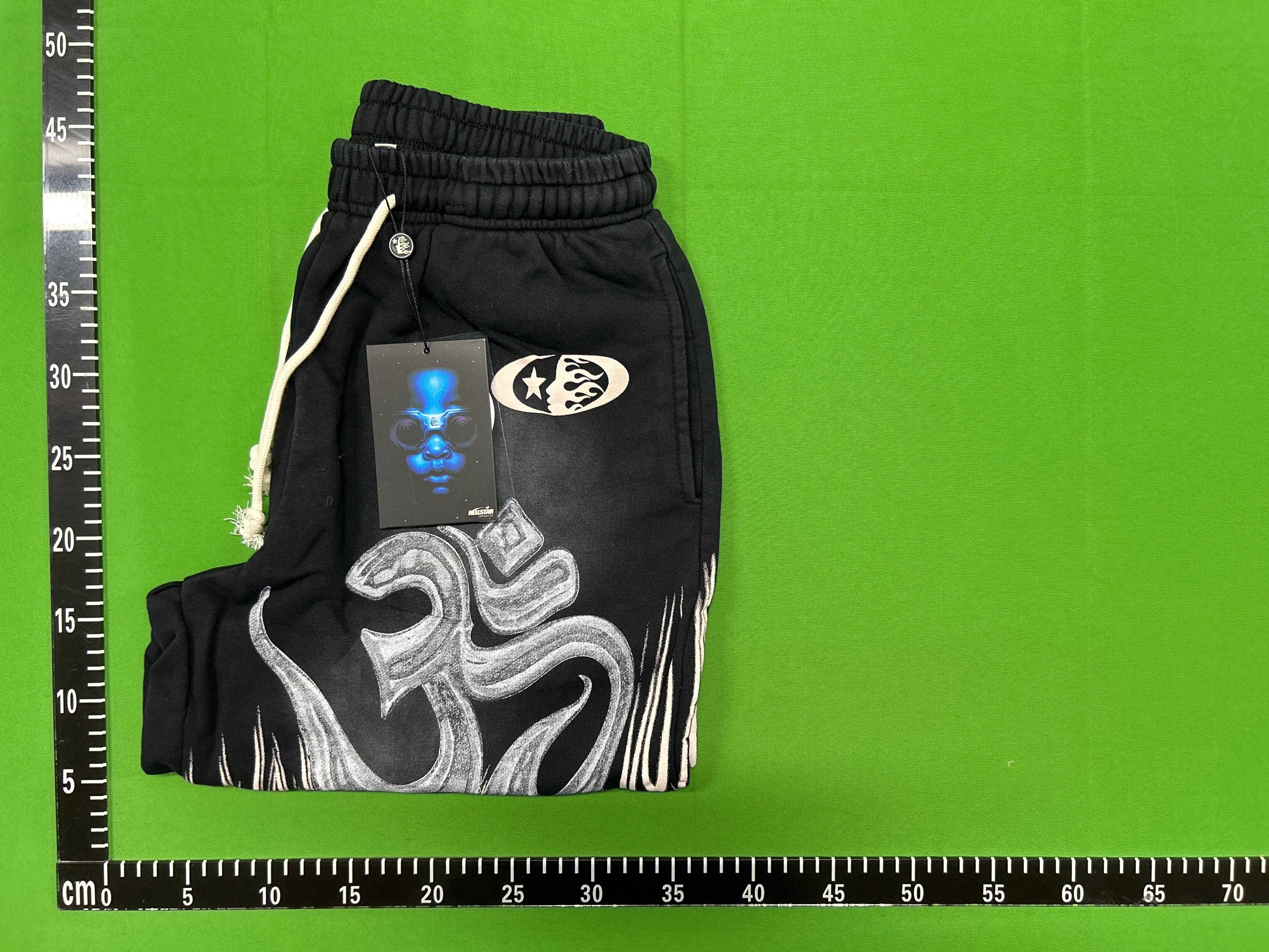 Foto QC 1 de Hellstar Path To Paradise Sweat Shorts Flame Black