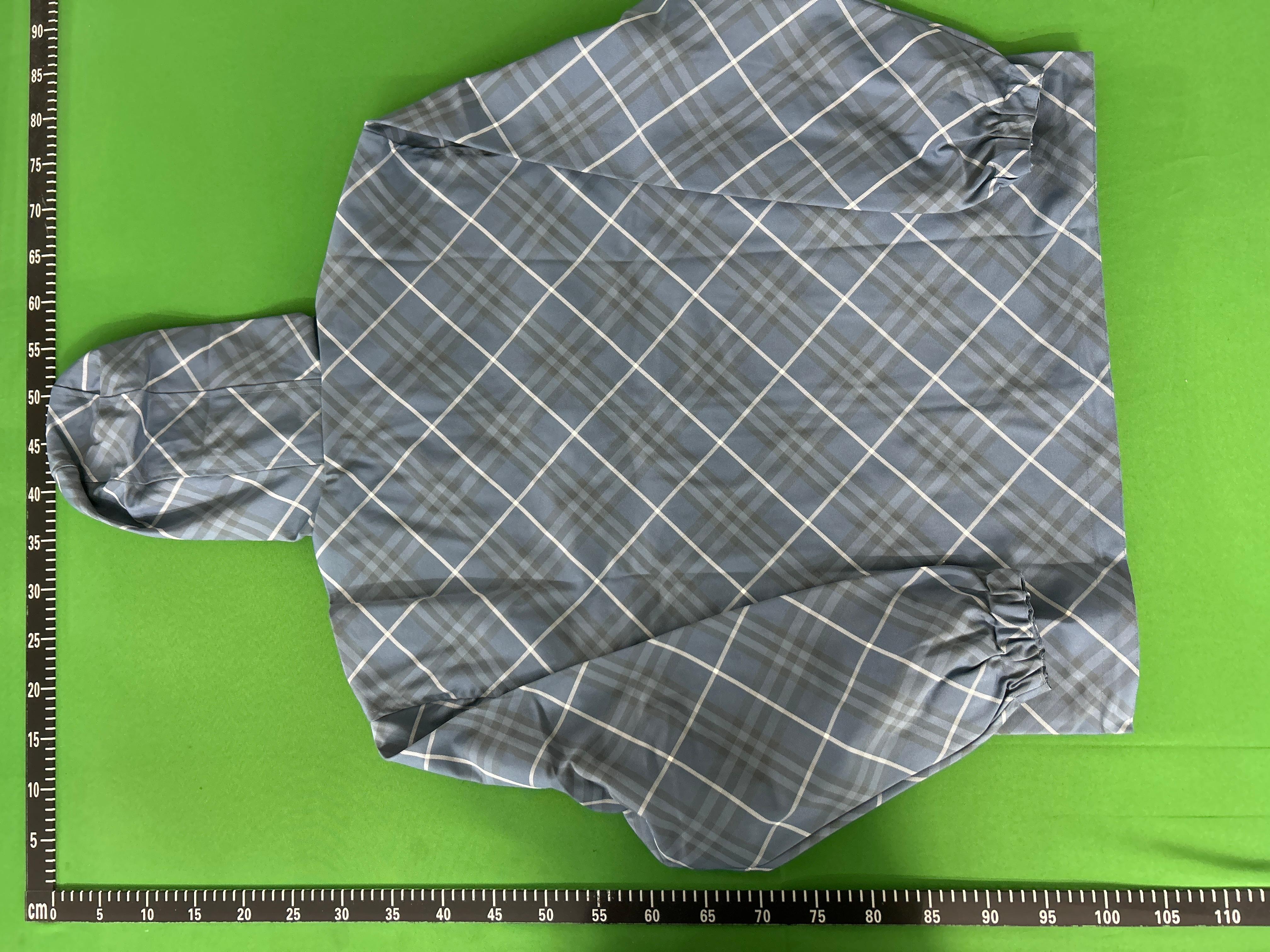 Foto QC 6 de Burberry Hooded Jacket Check Archive Beige