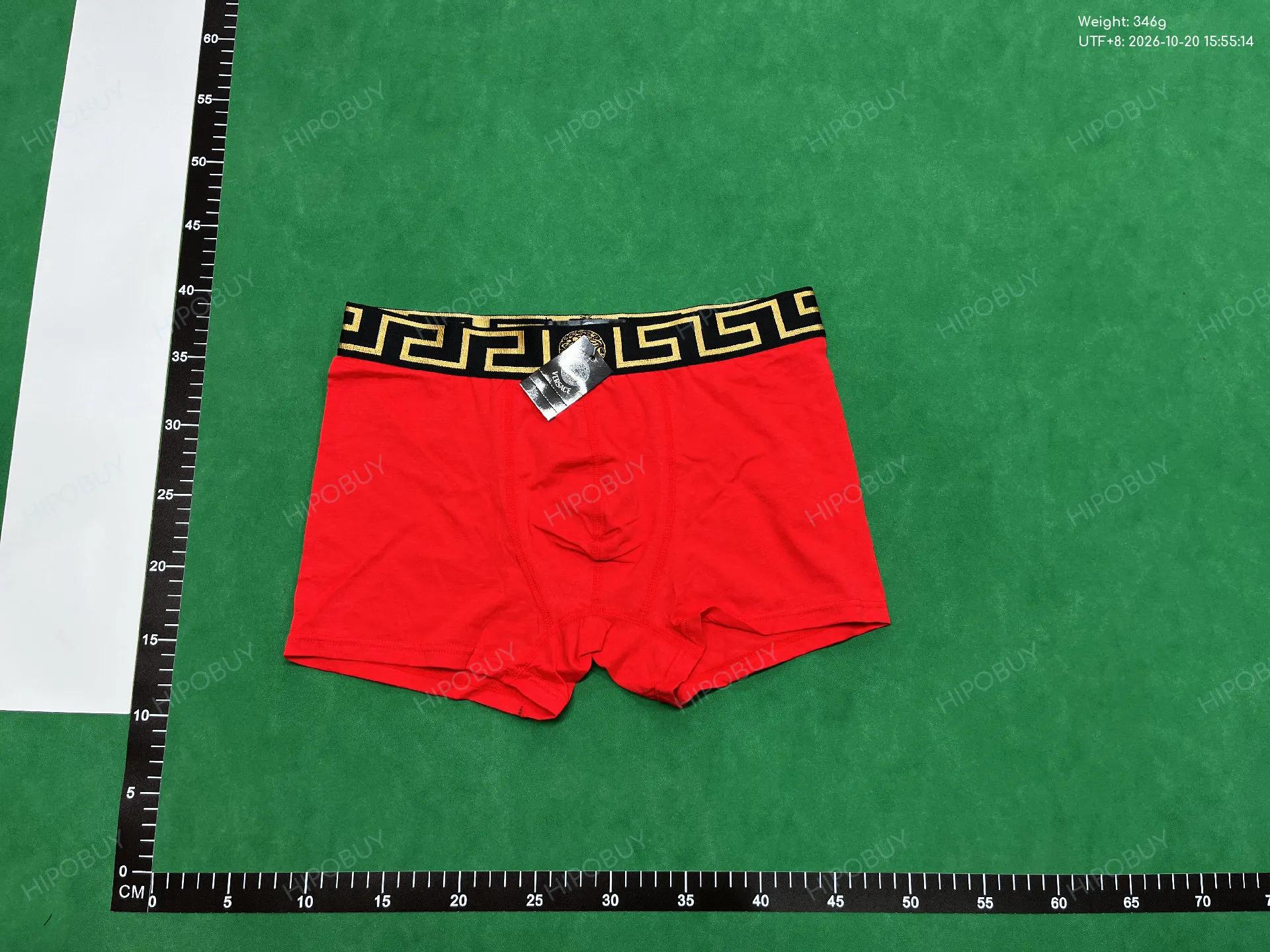 Foto QC 6 de Versace Underwear Cotton Boxer Briefs Red