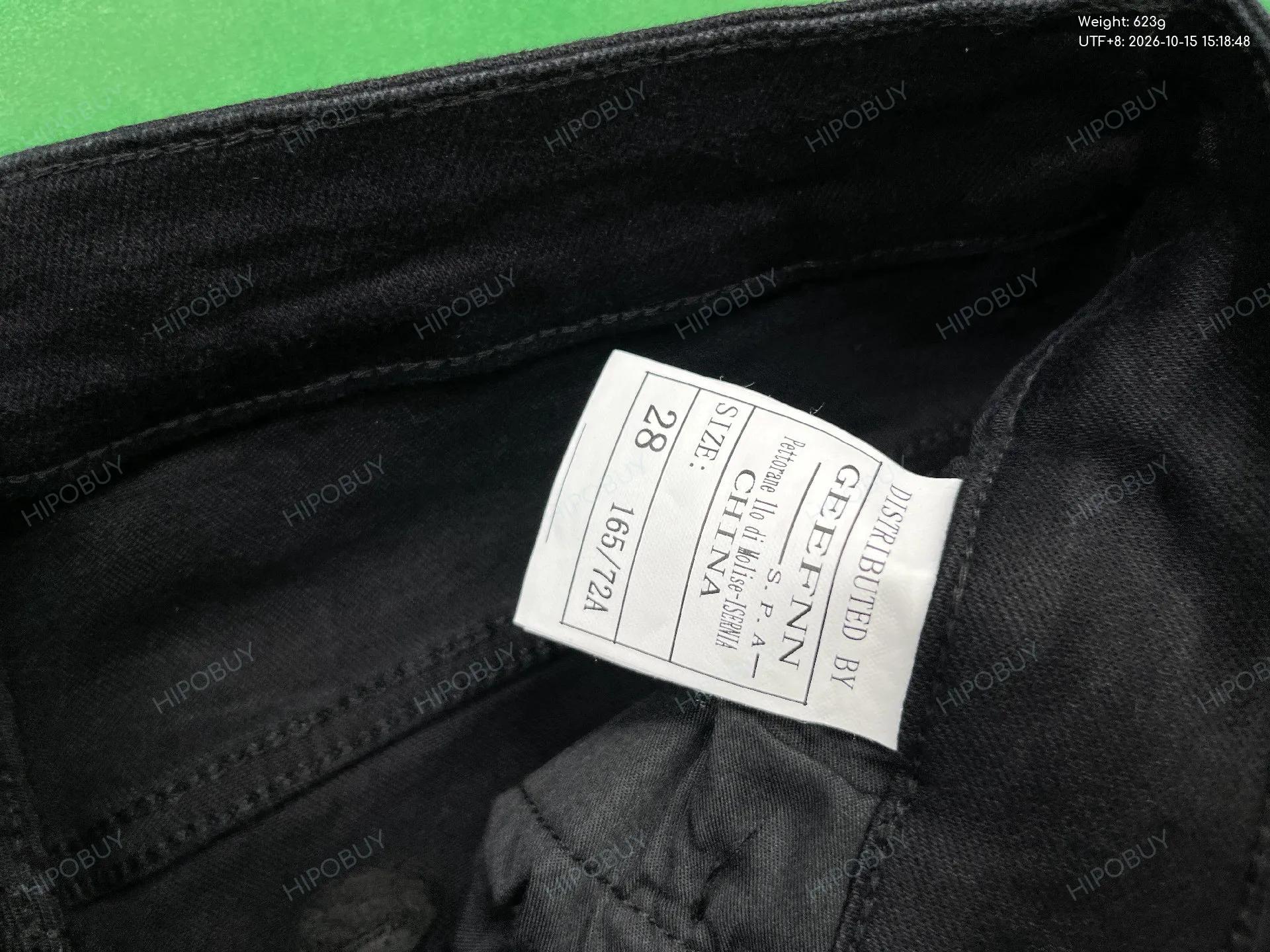 Foto QC 1 de Fendi Monster Eyes Jeans Slim Black
