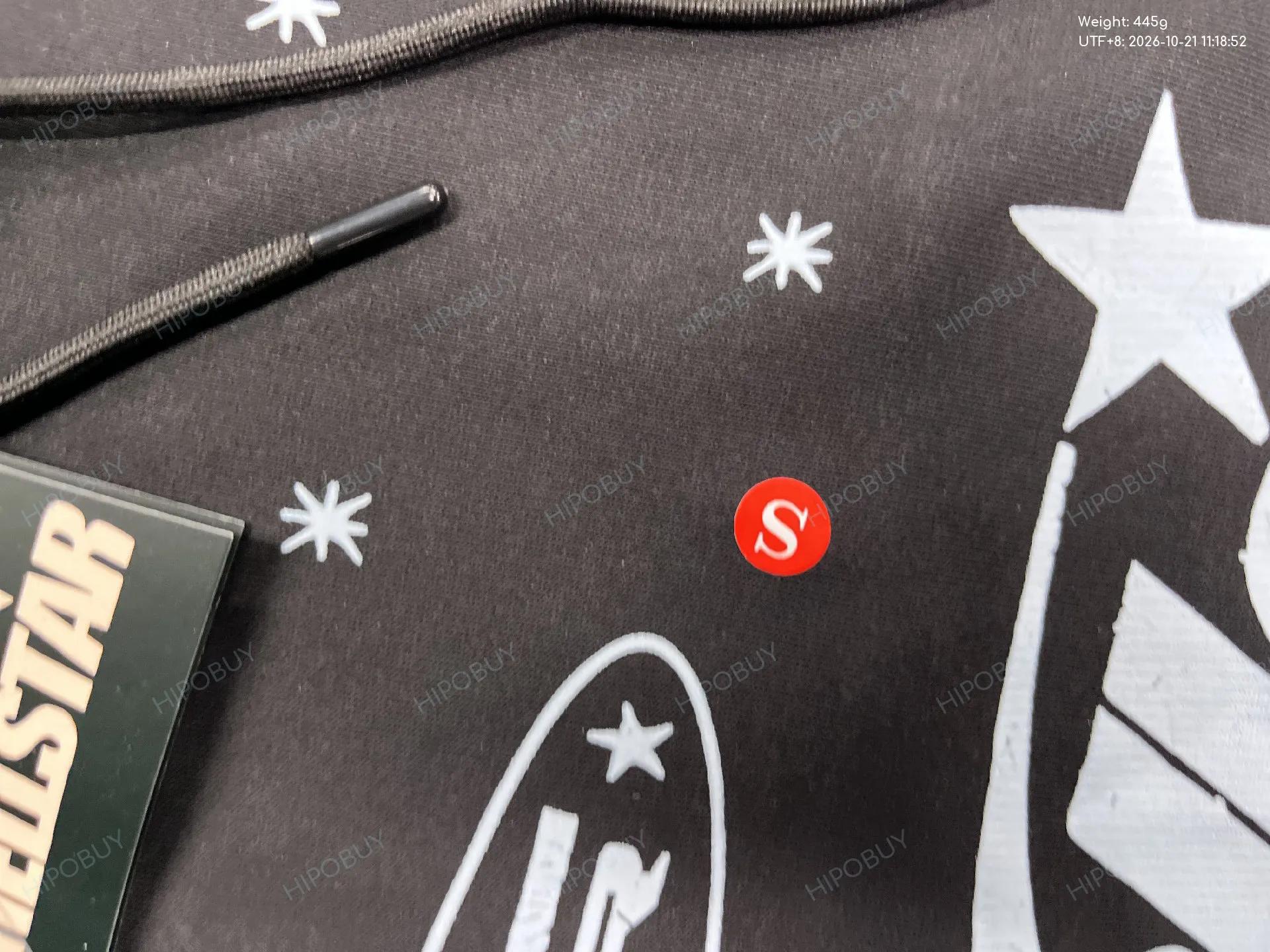 Foto QC 5 de Hellstar Zip Sweater Washed Black