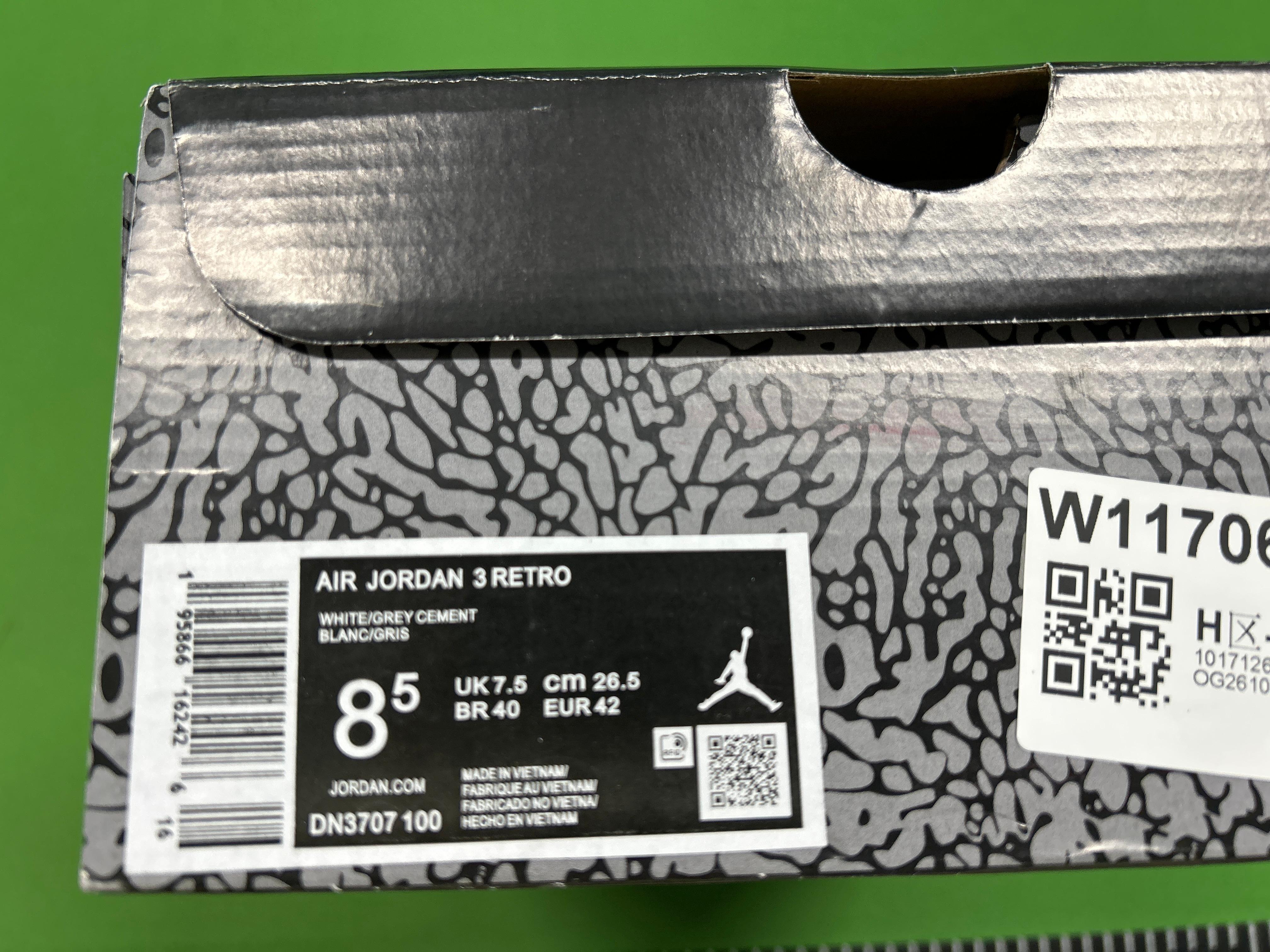 Foto QC 1 de Jordan 3 Retro Cool Grey CT8532-012