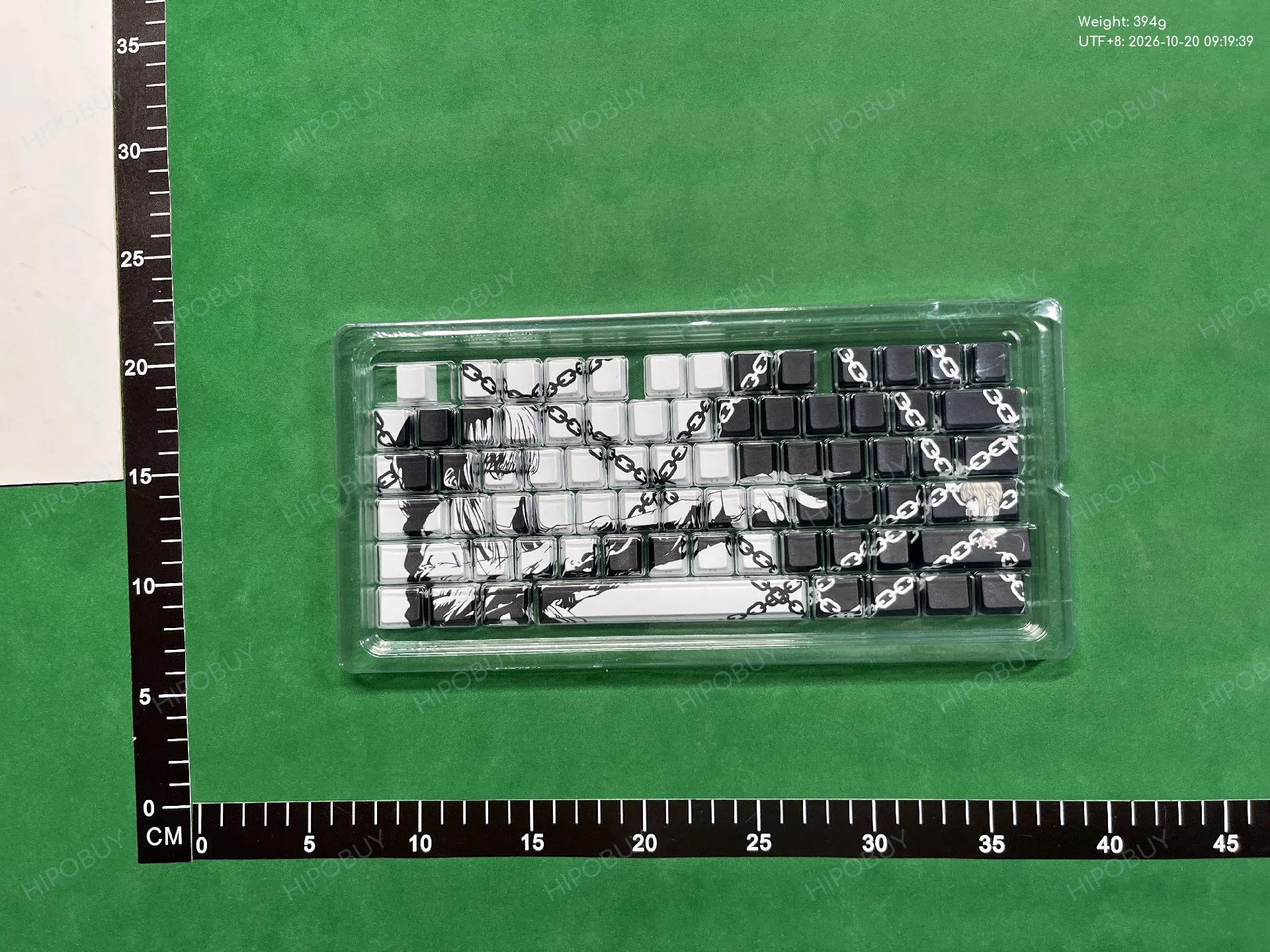 Foto QC 5 de Generic PBT Attack on Titan Levi Keycap Set for Mechanical Keyboards White
