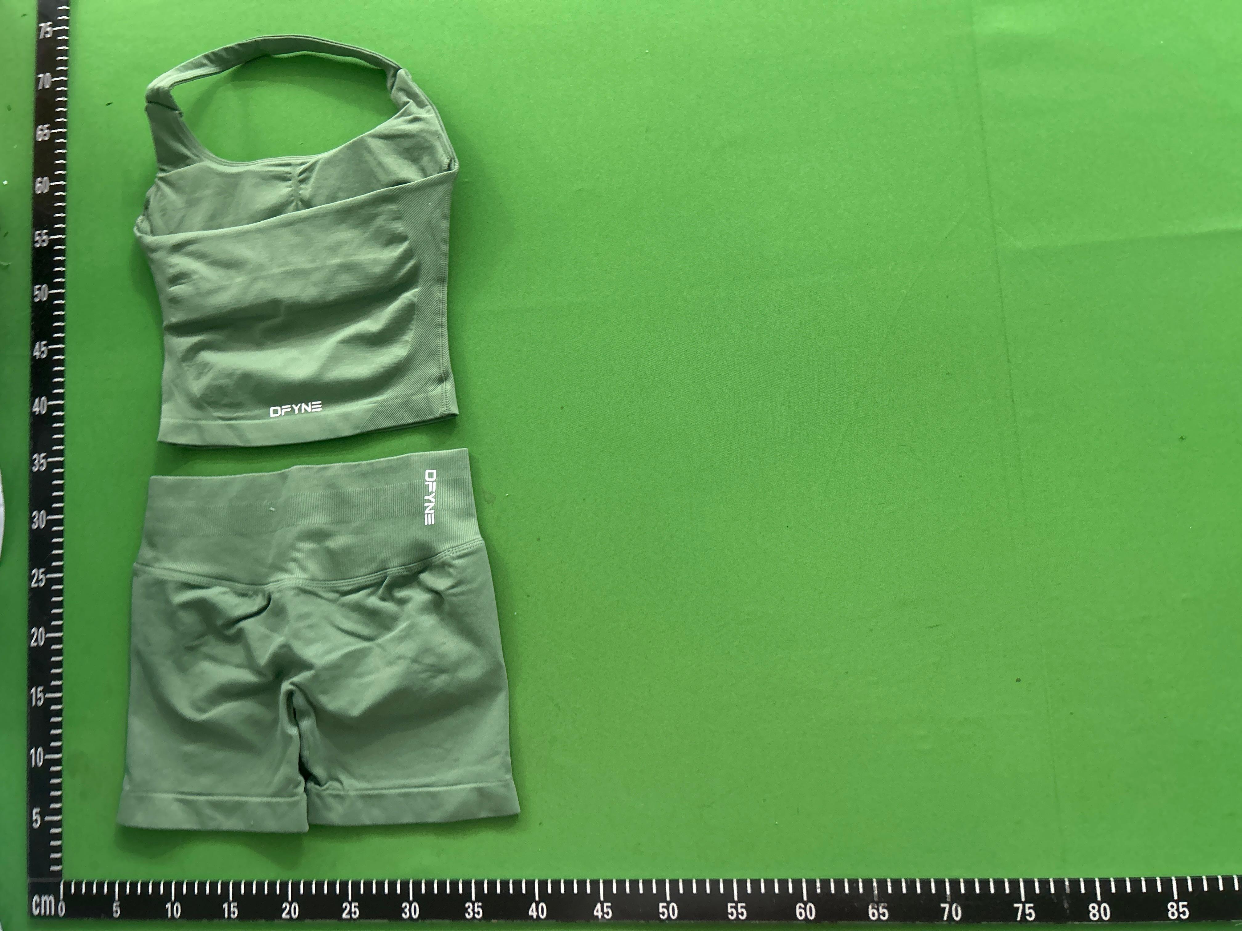 Foto QC 2 de DFYNE Christmas Set 2-Piece Turquoise Green