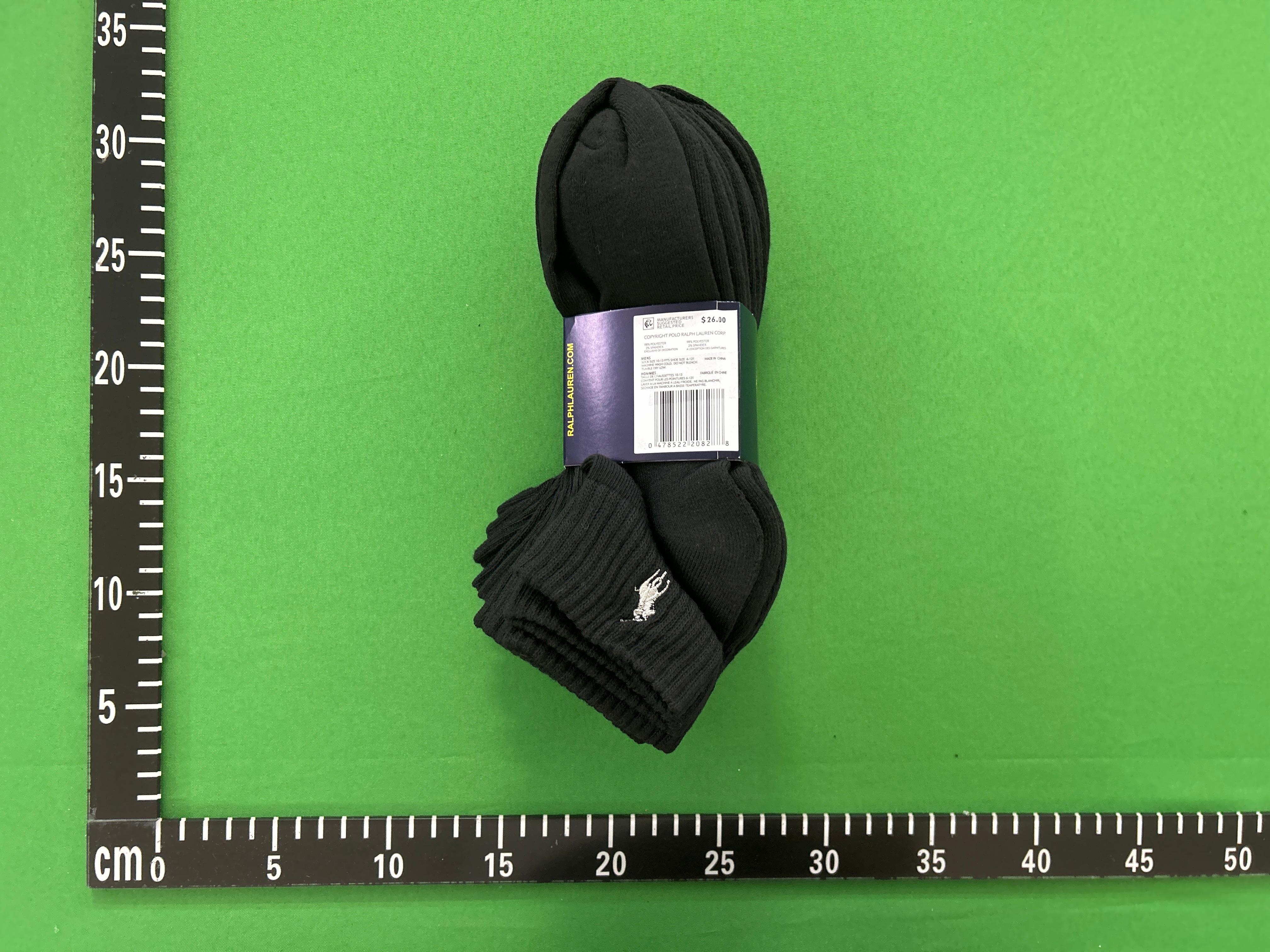 Foto QC 1 de Polo Ralph Lauren Classic Sport Crew Socks Cotton Grey
