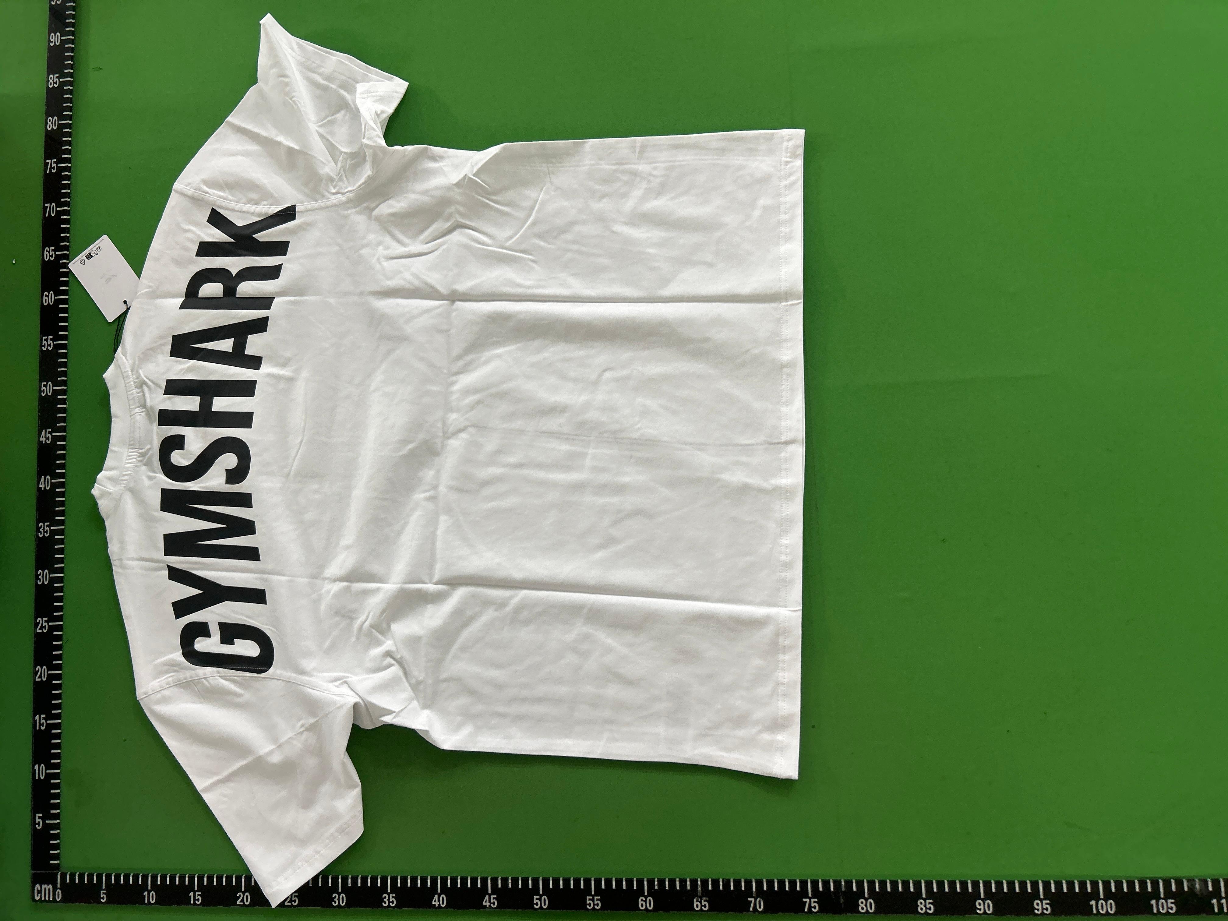 Foto QC 8 de Gymshark Power T-shirt Arched Back Logo Black