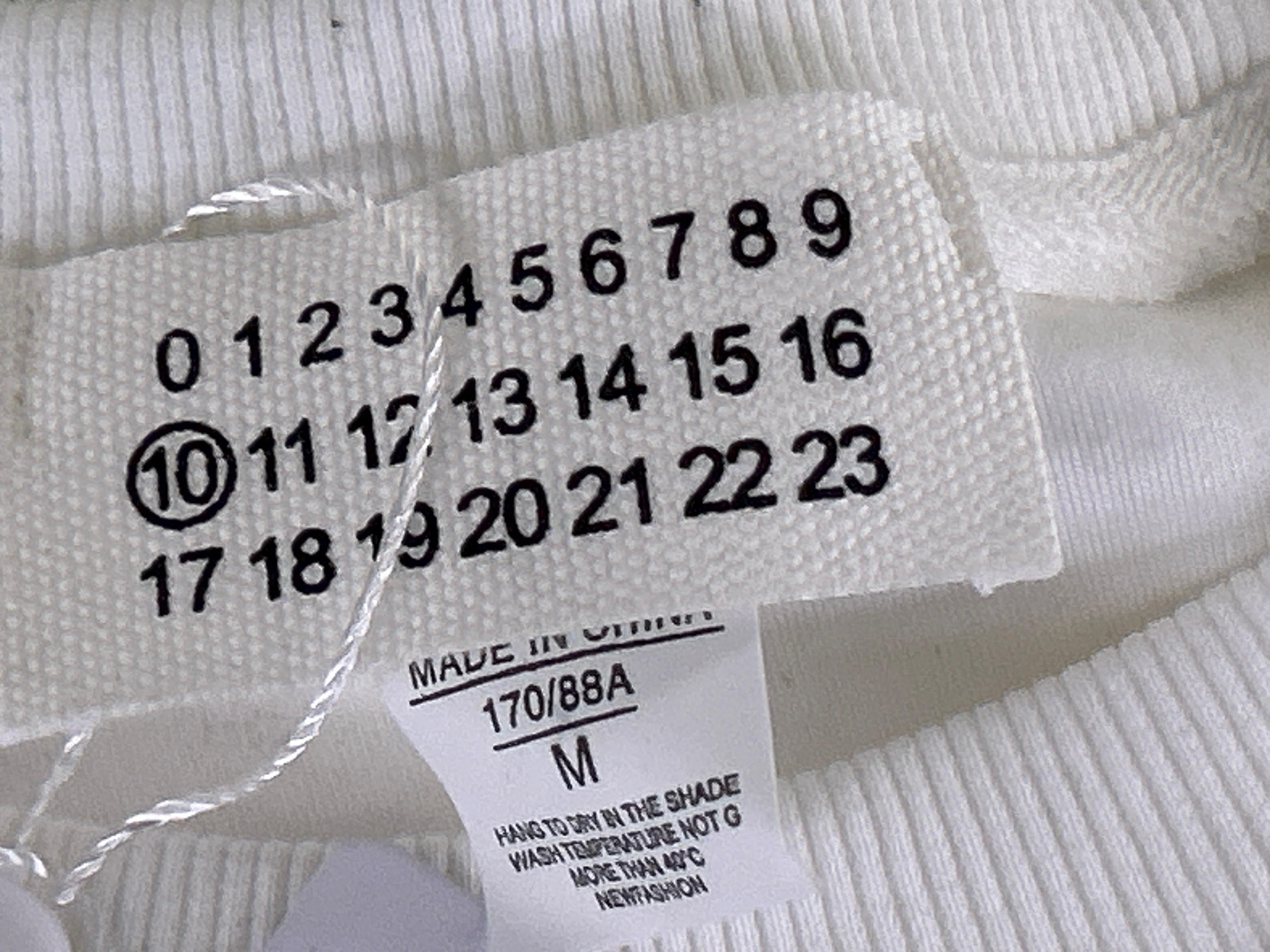 Foto QC 6 de Maison Margiela MM6 Crewneck Sweater Logo White