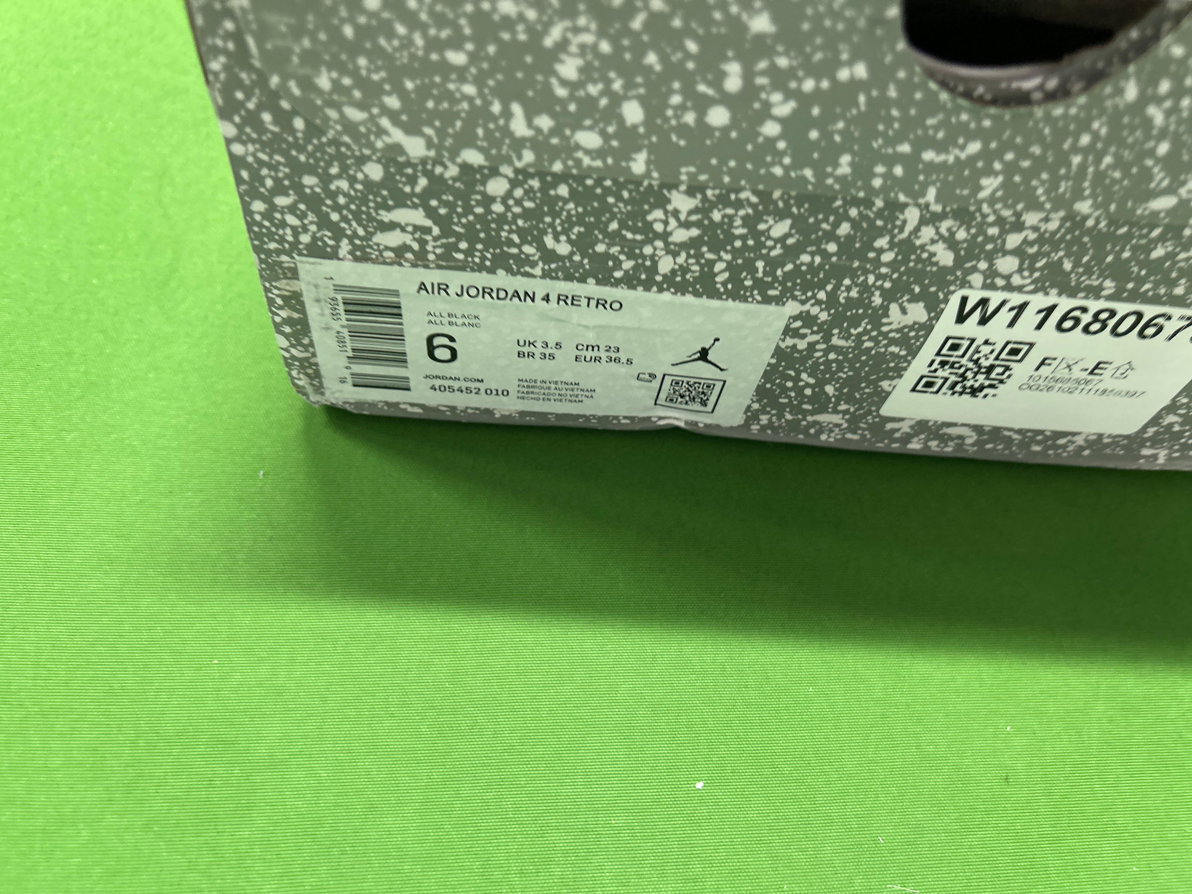 Foto QC 1 de Jordan 4 Retro Black Cat CU1110-010