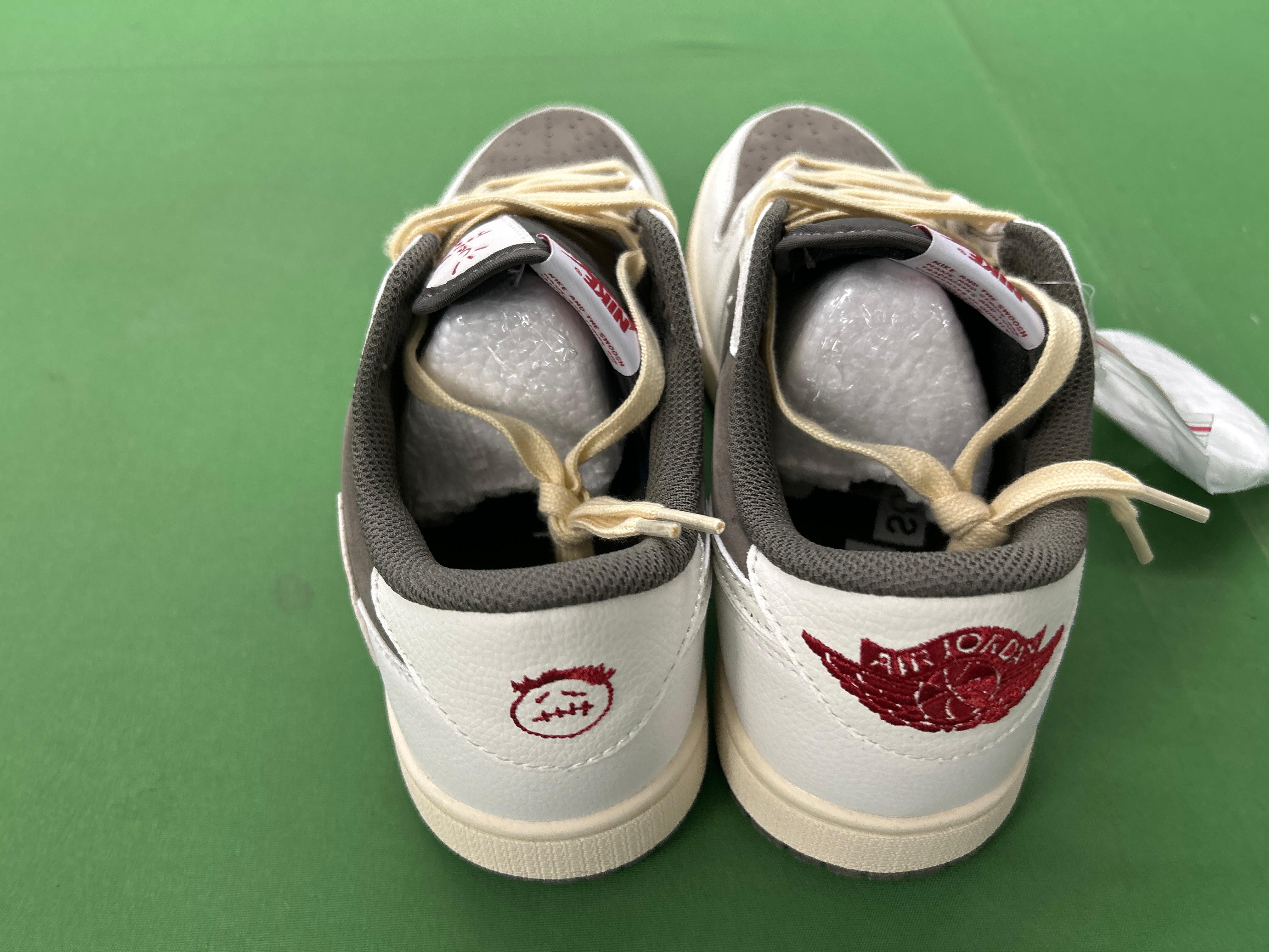 Foto QC 3 de Jordan 1 Retro Low OG SP Travis Scott Black Phantom DM7866-001