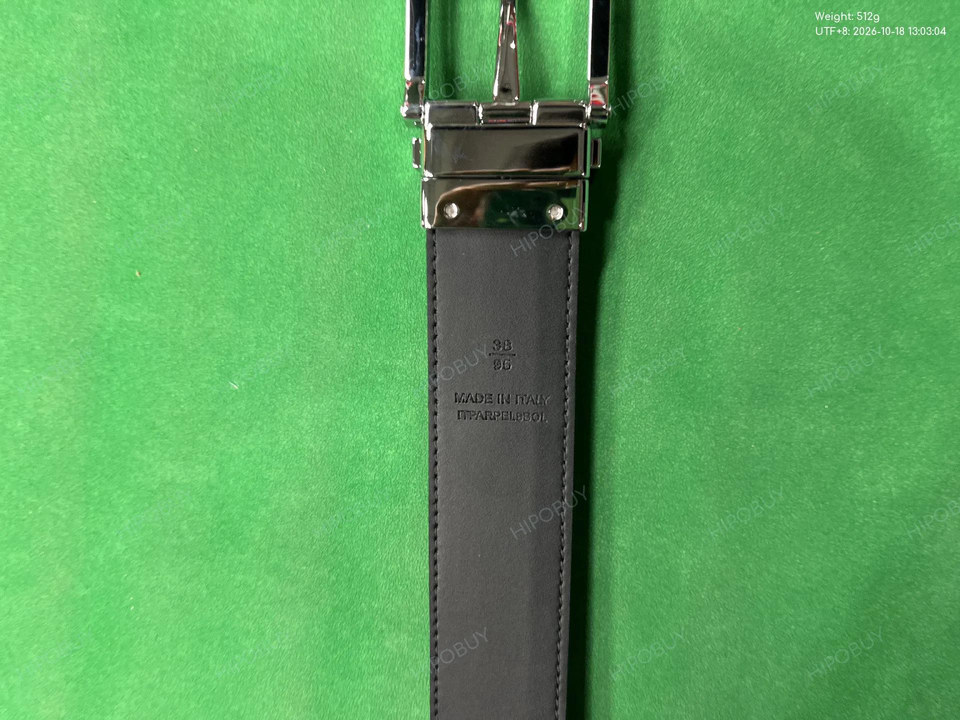 Foto QC 5 de Burberry Reversible Belt Vintage Check