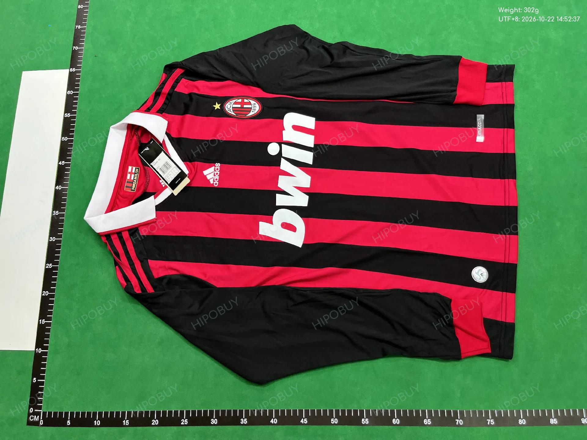 Foto QC 6 de Nike x Manchester United Retro 2003/04 Signed Cristiano Ronaldo Home Long Sleeve Jersey Red