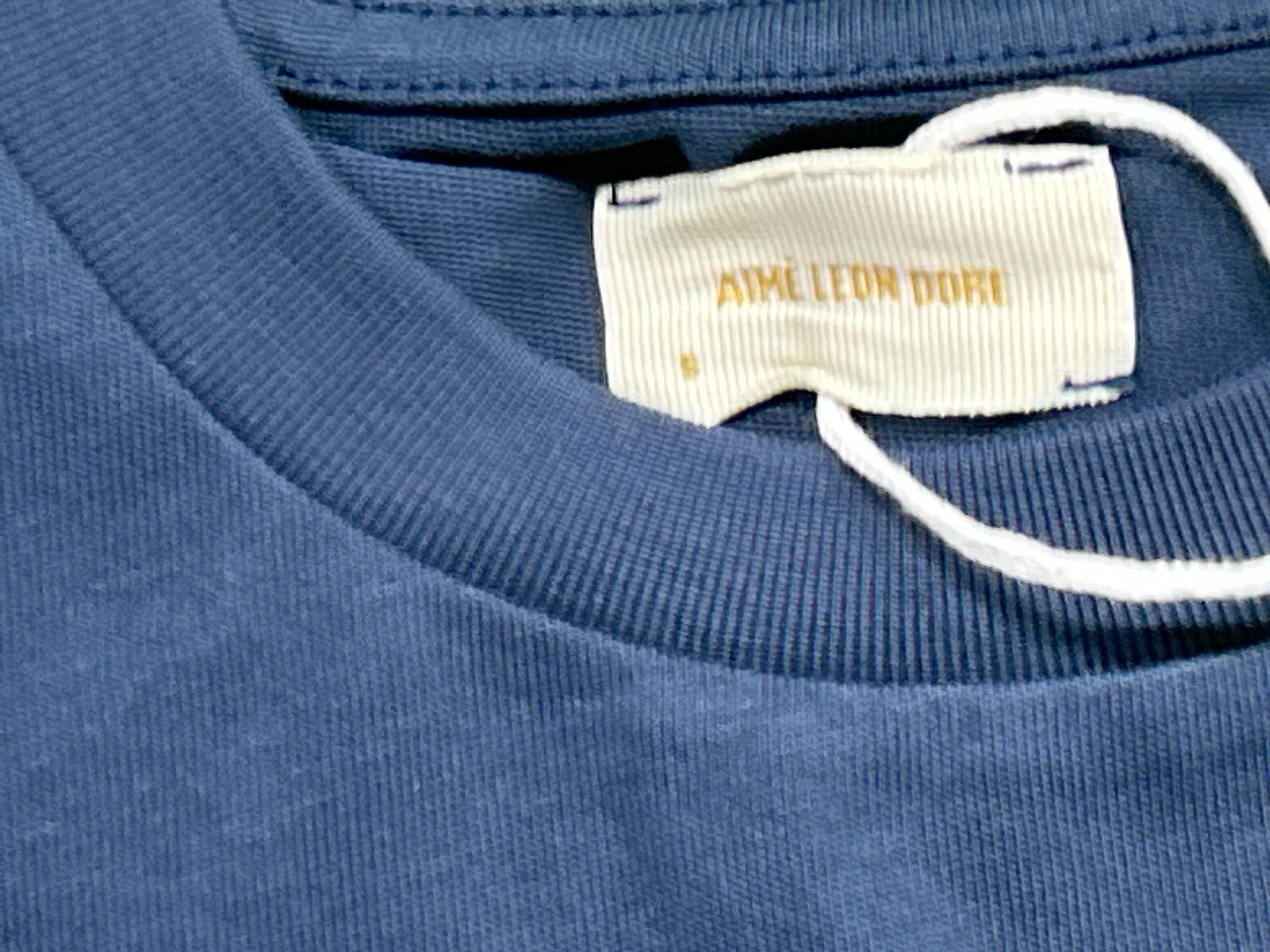 Foto QC 6 de Aimé Leon Dore Unisphere T-shirt Evening Blue