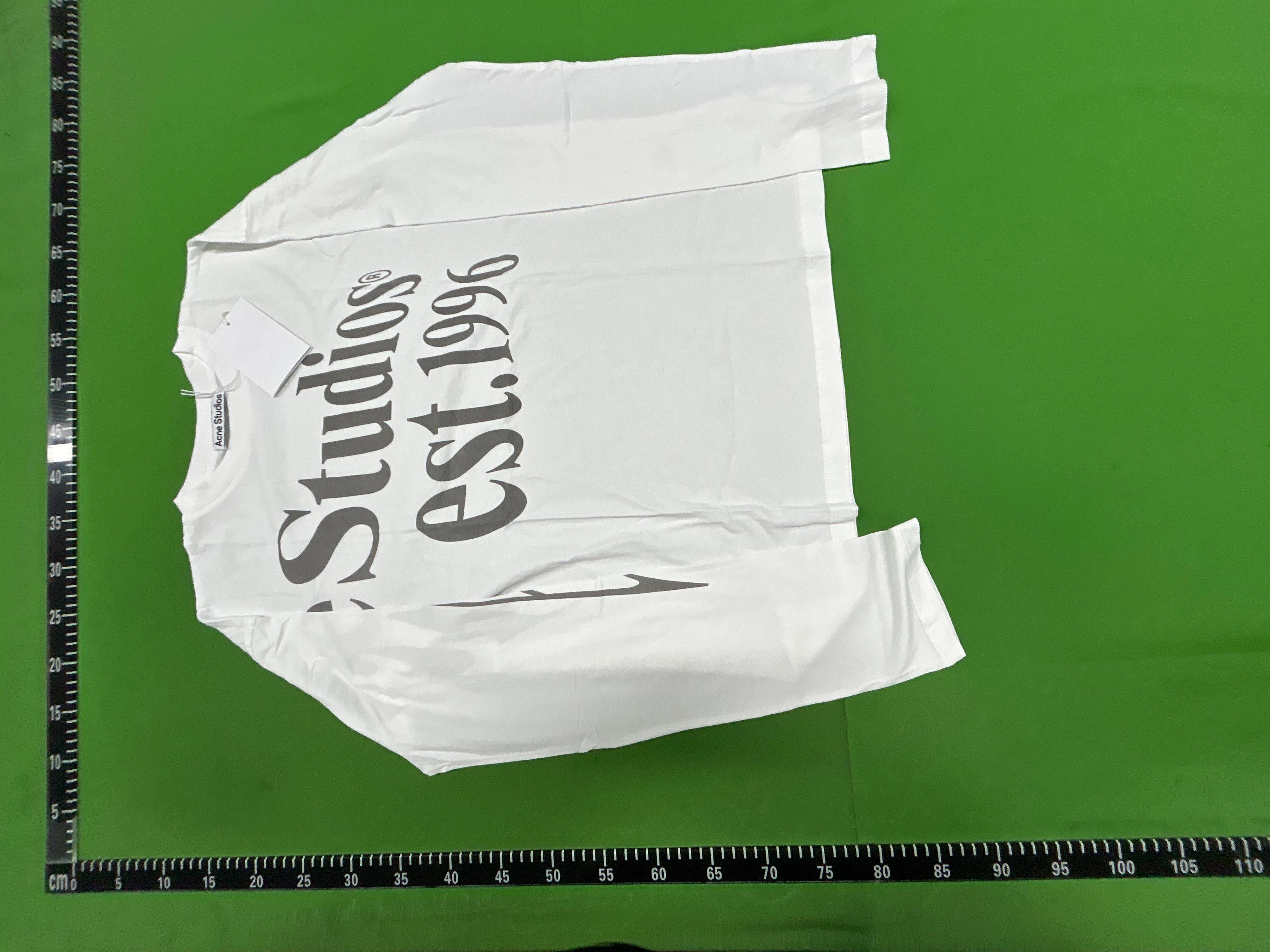 Foto QC 7 de Acne Studios 1996 Logo T-shirt Cornflower Blue