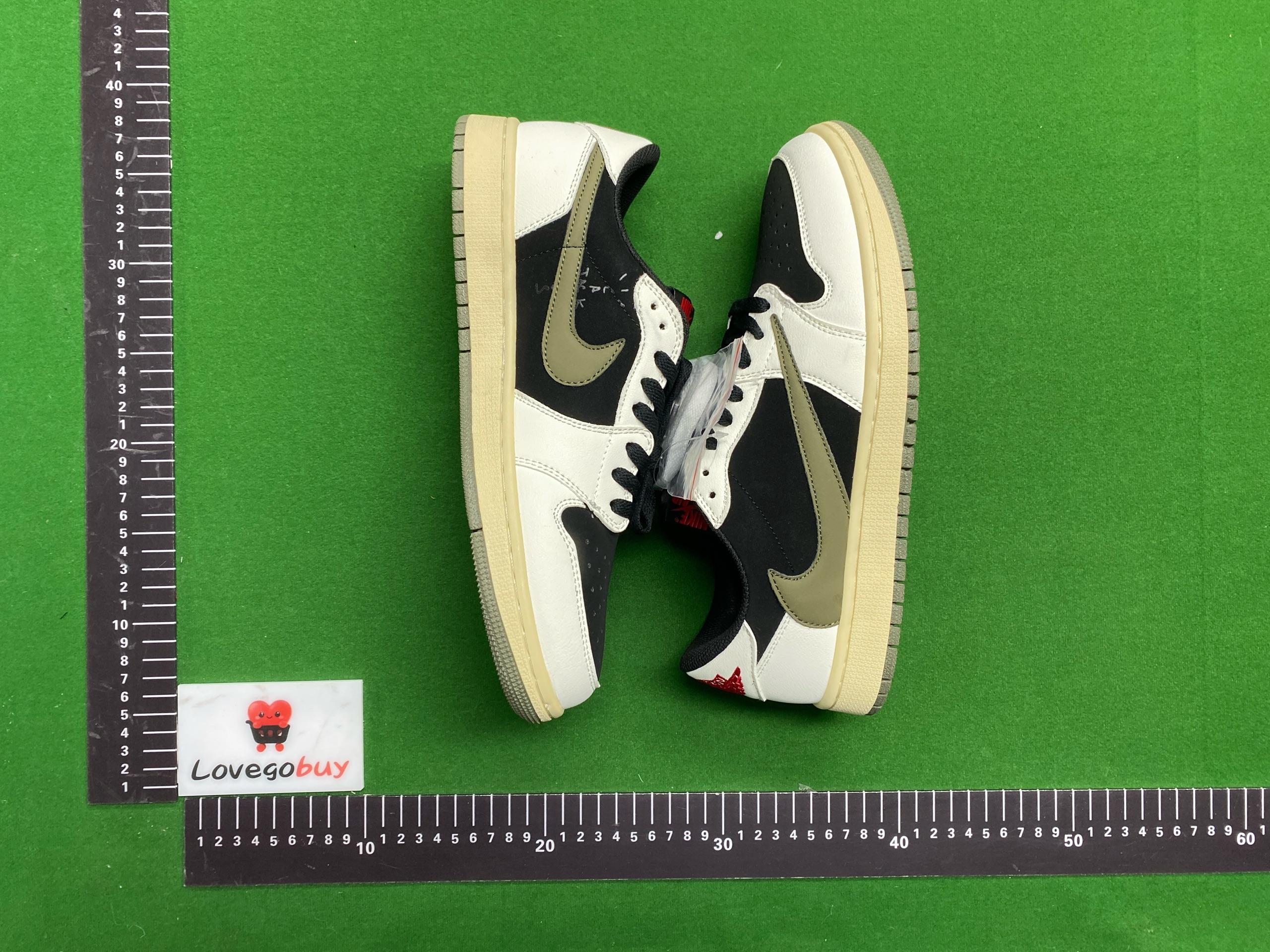 Foto QC 1 de Jordan 1 Retro Low OG SP Travis Scott Black Phantom DM7866-001