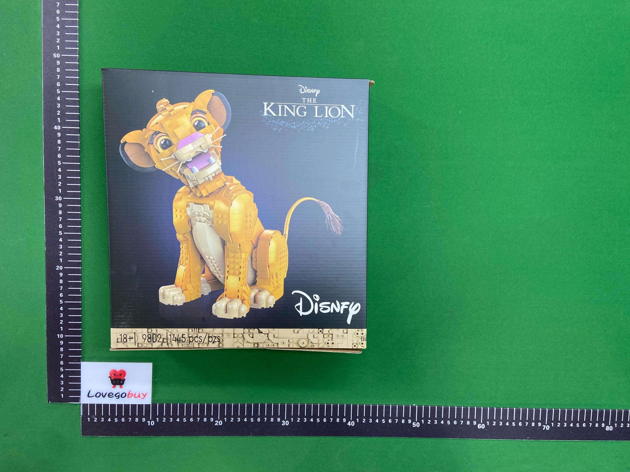 Foto QC 5 de LEGO Disney The Lion King Young Simba 43247 Building Set