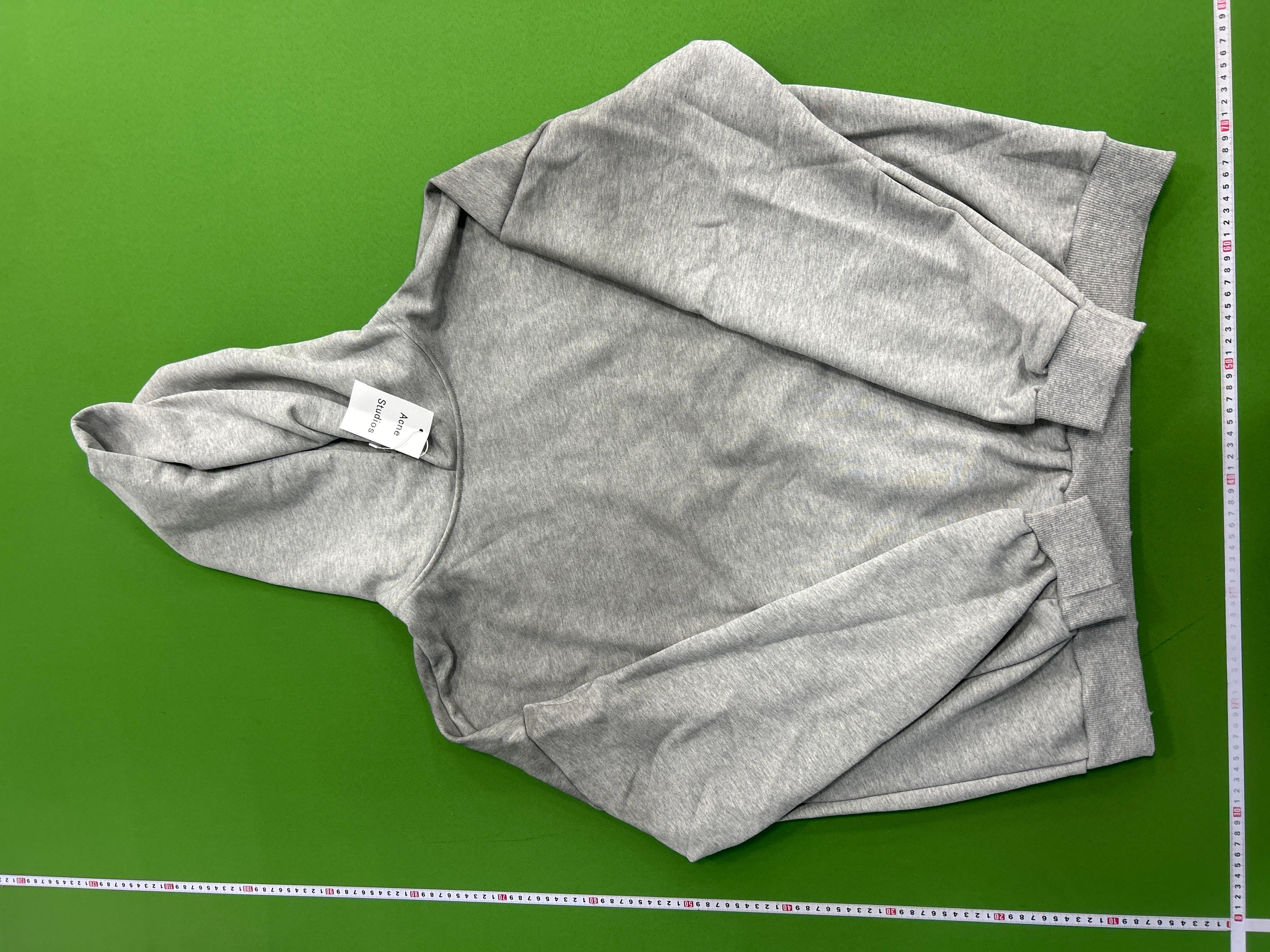 Foto QC 6 de Acne Studios Logo Distressed Hoodie Navy