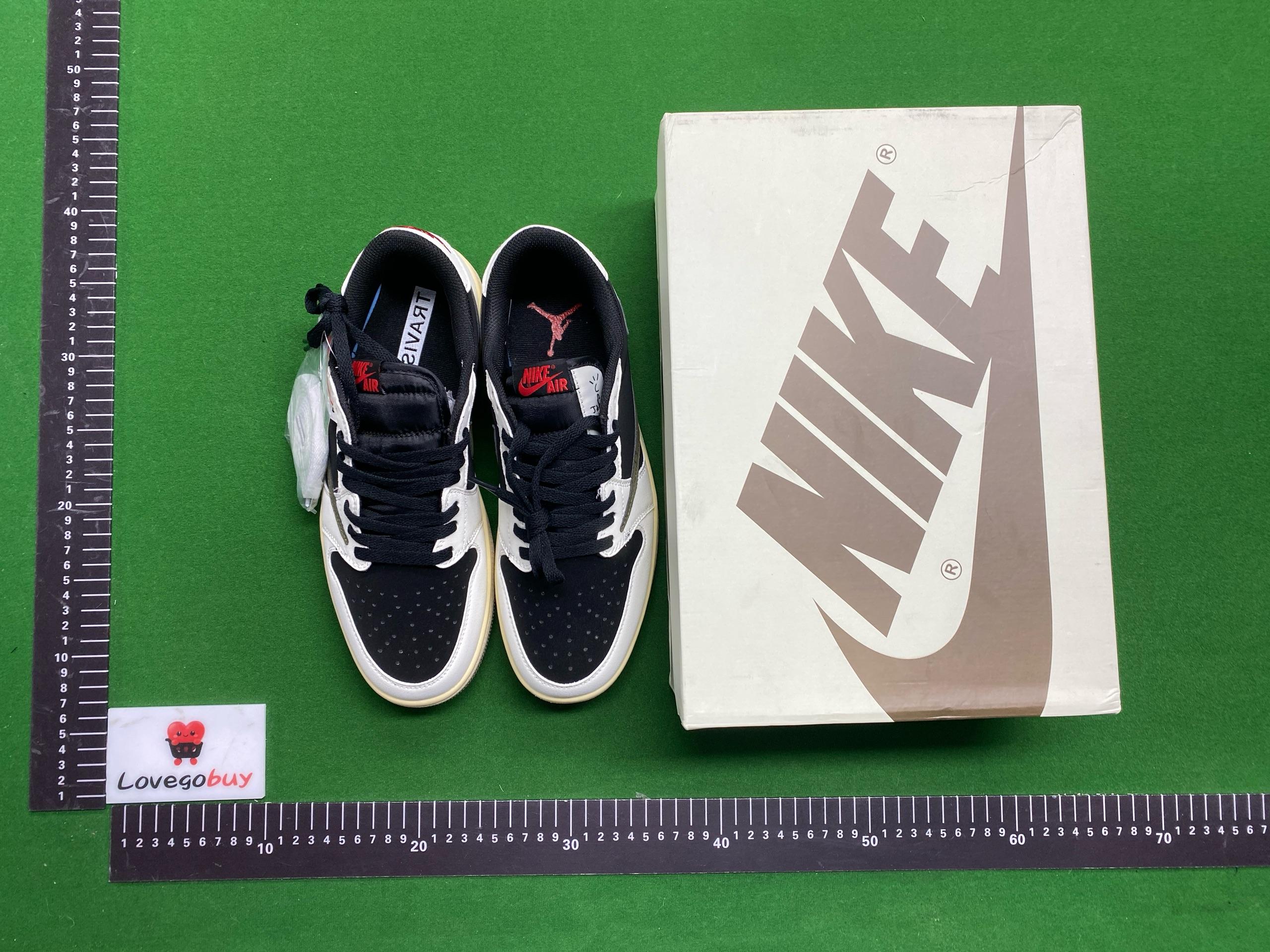 Foto QC 3 de Jordan 1 Retro Low OG SP Travis Scott Black Phantom DM7866-001