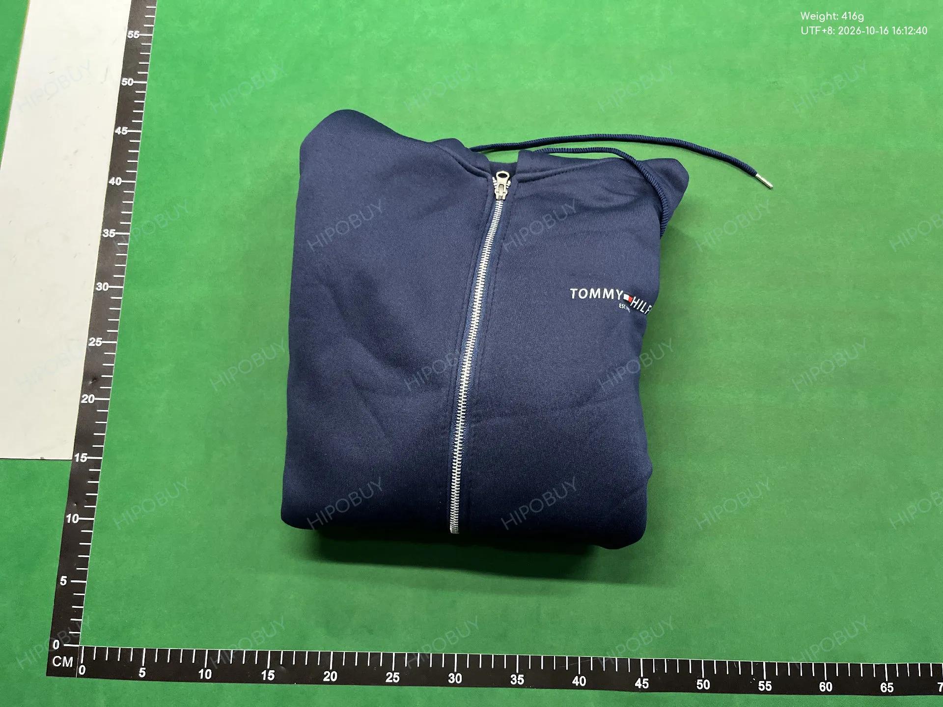 Foto QC 4 de Lacoste Hoodie Crocodile Logo Navy Blue