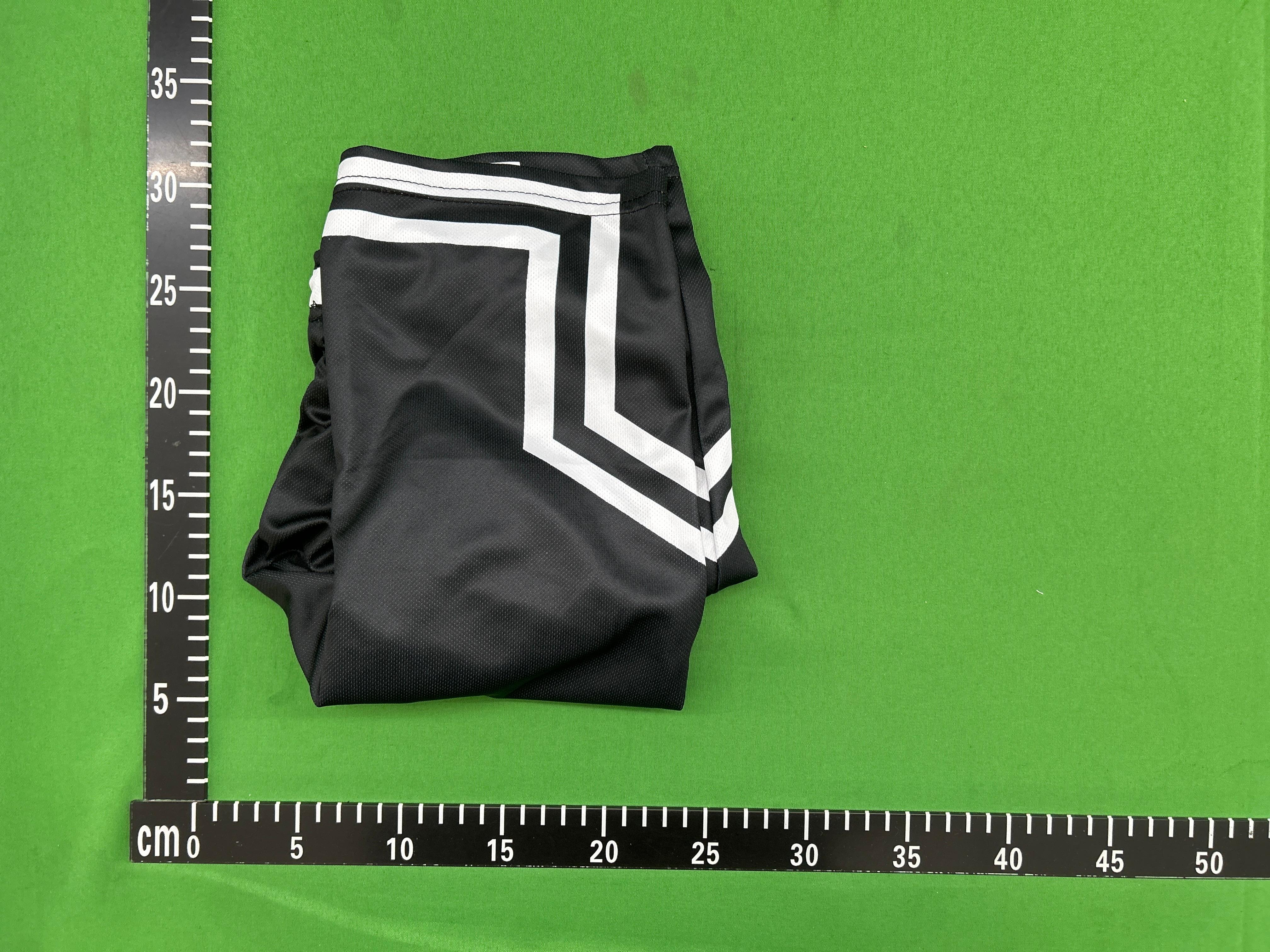 Foto QC 1 de Jordan Basketball Shorts Mesh 3D Digital Print Black White