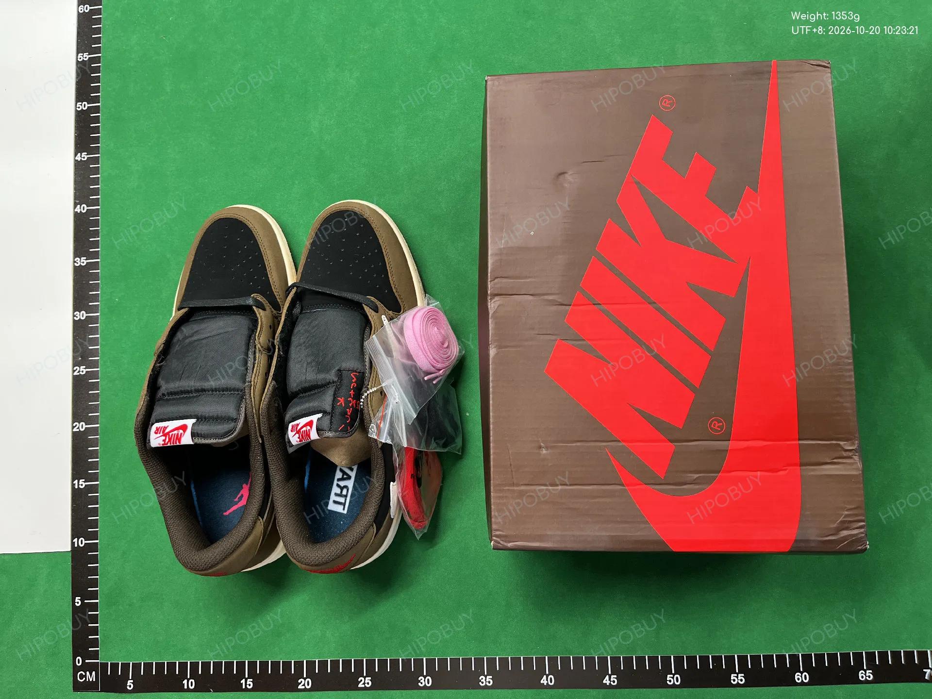 Foto QC 7 de Jordan 1 Retro Low OG SP Travis Scott Black Phantom DM7866-001