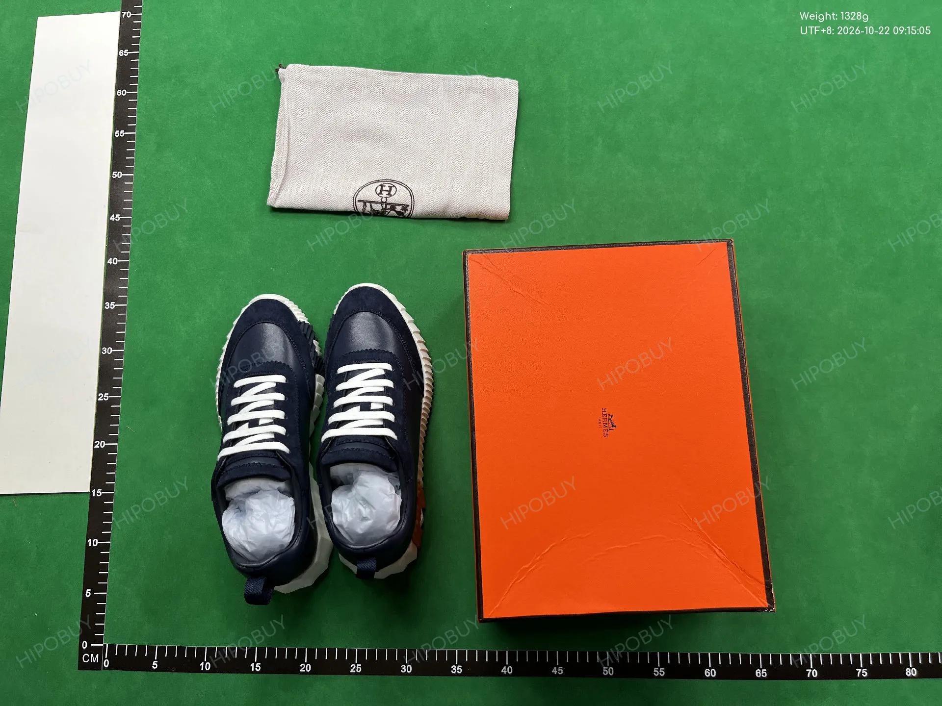 Foto QC 7 de Hermes Bouncing Low Mixed Brown Green Pink