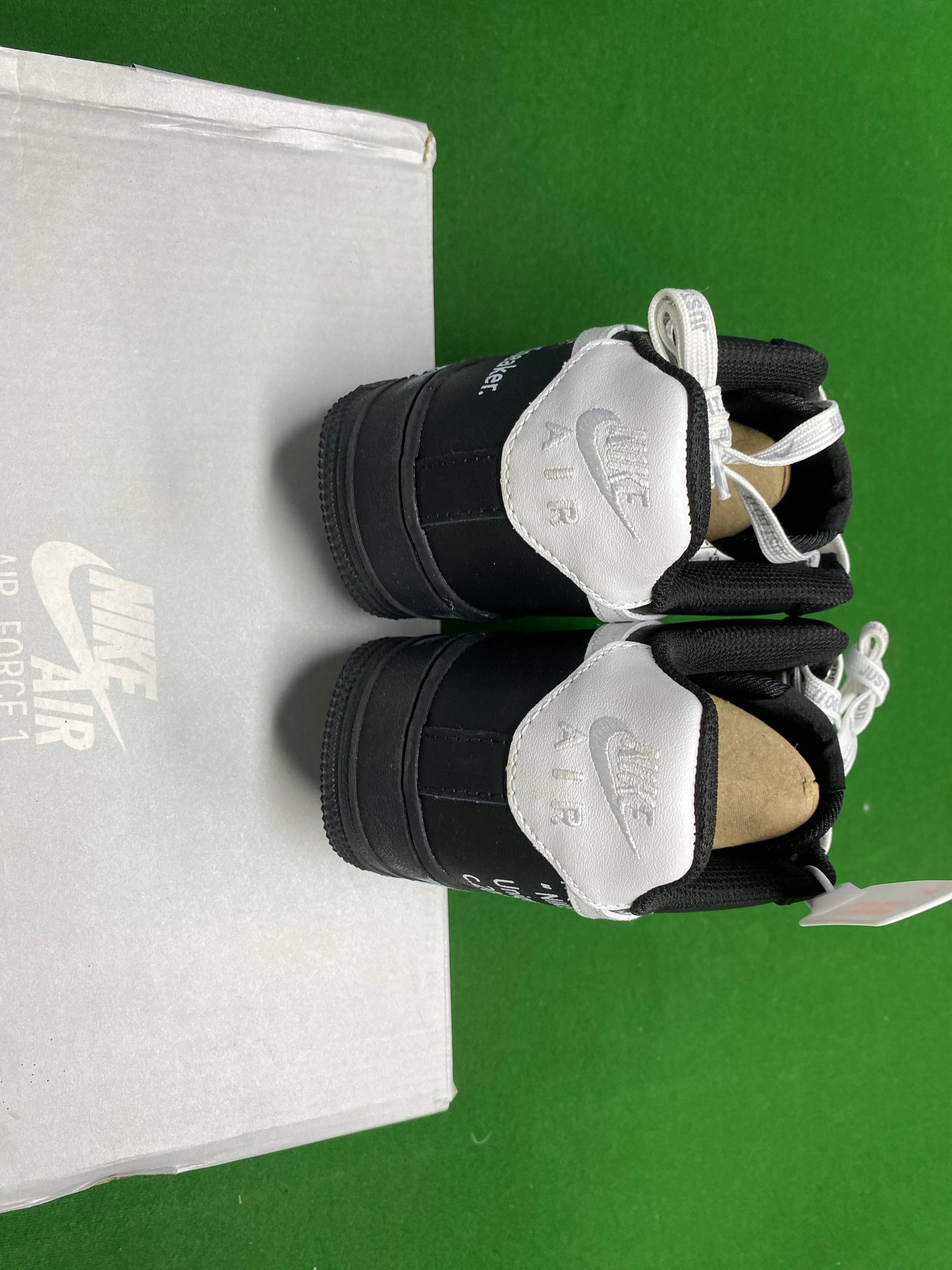 Foto QC 3 de Nike Air Force 1 '07 LX Black Silver Mini Swoosh HQ1180-001