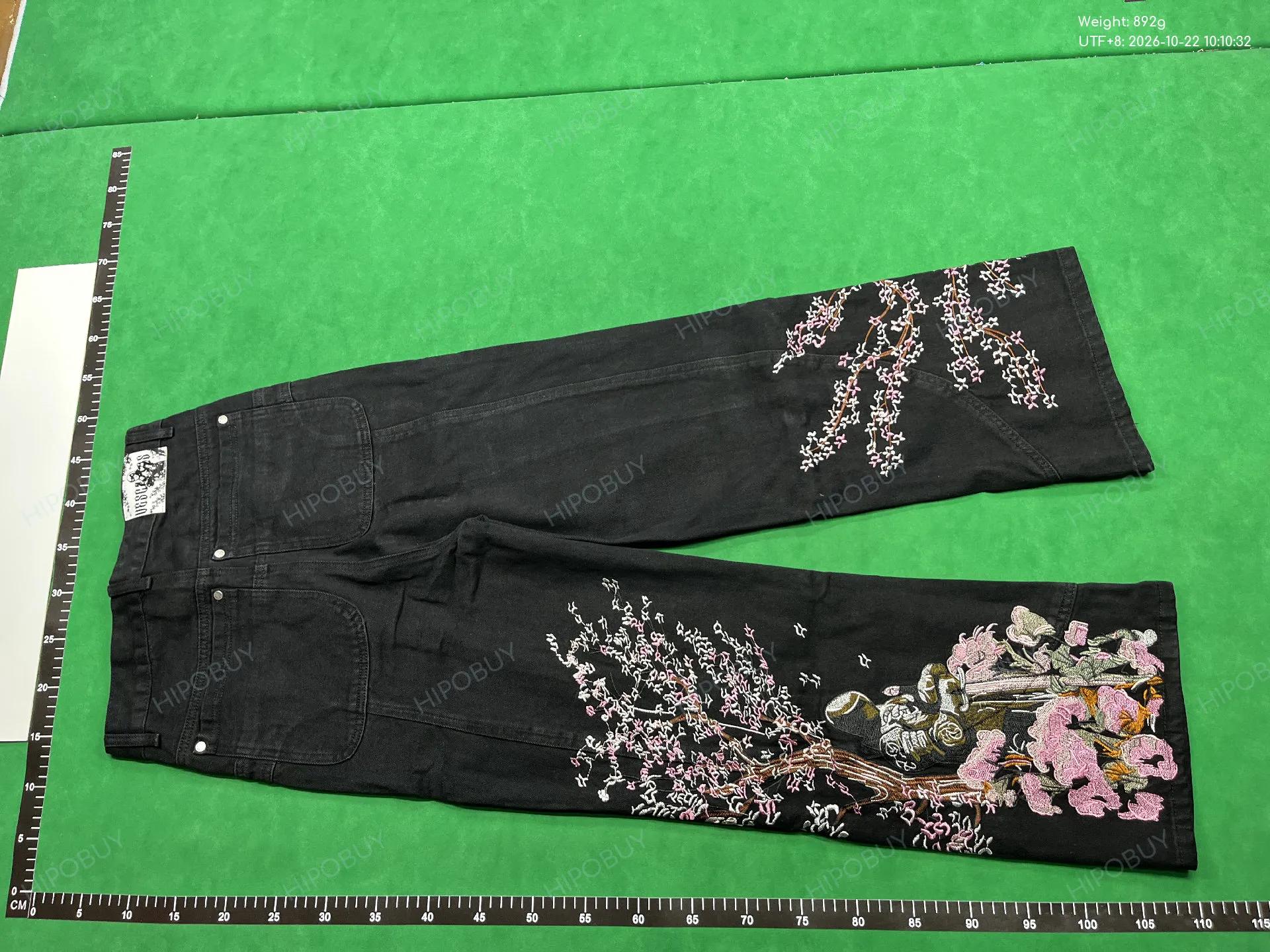 Foto QC 7 de Vescartes Velvet Gallop Jeans Baggy Black