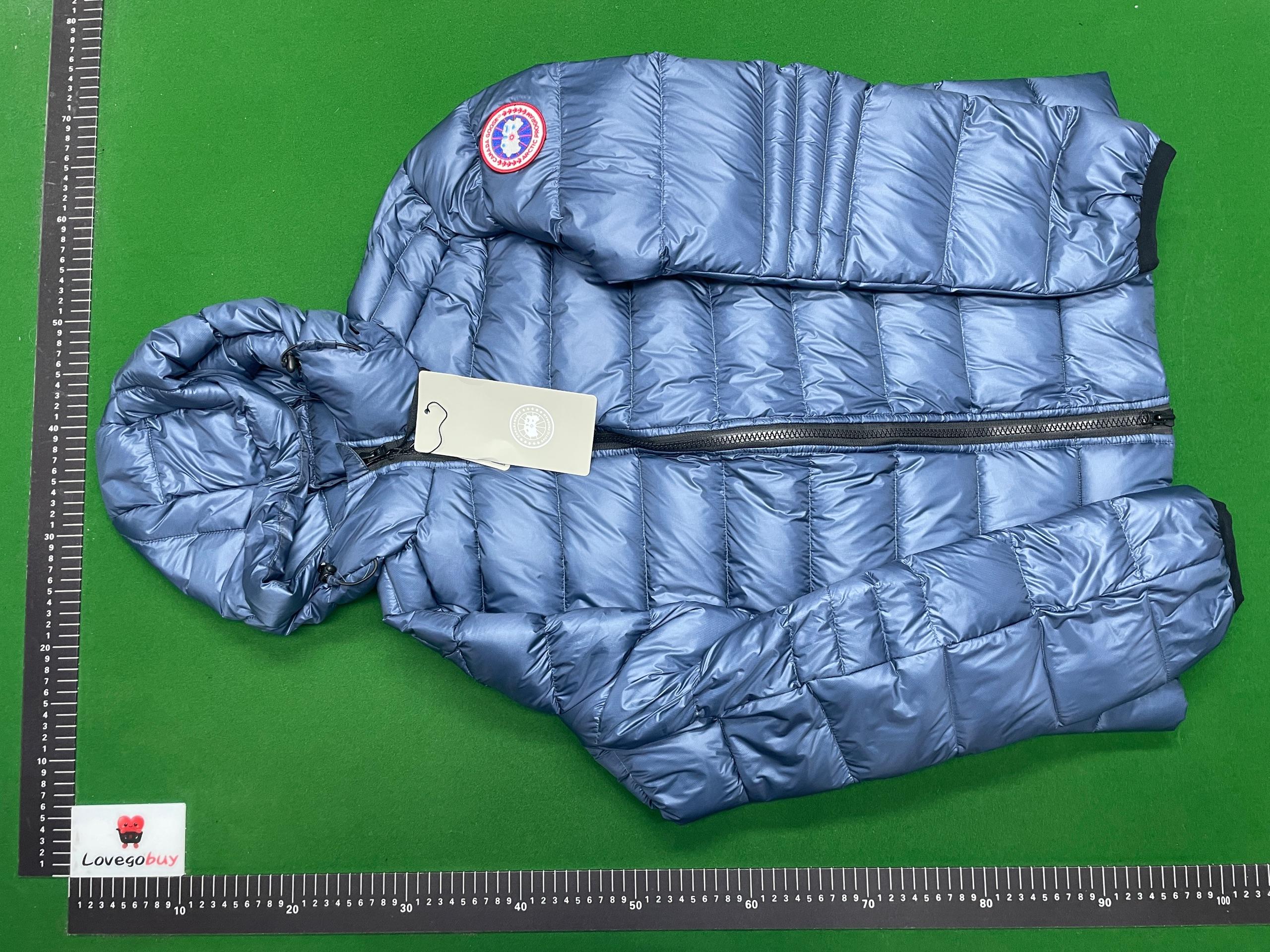 Foto QC 3 de Canada Goose Crofton Puffer Jacket Down Blue