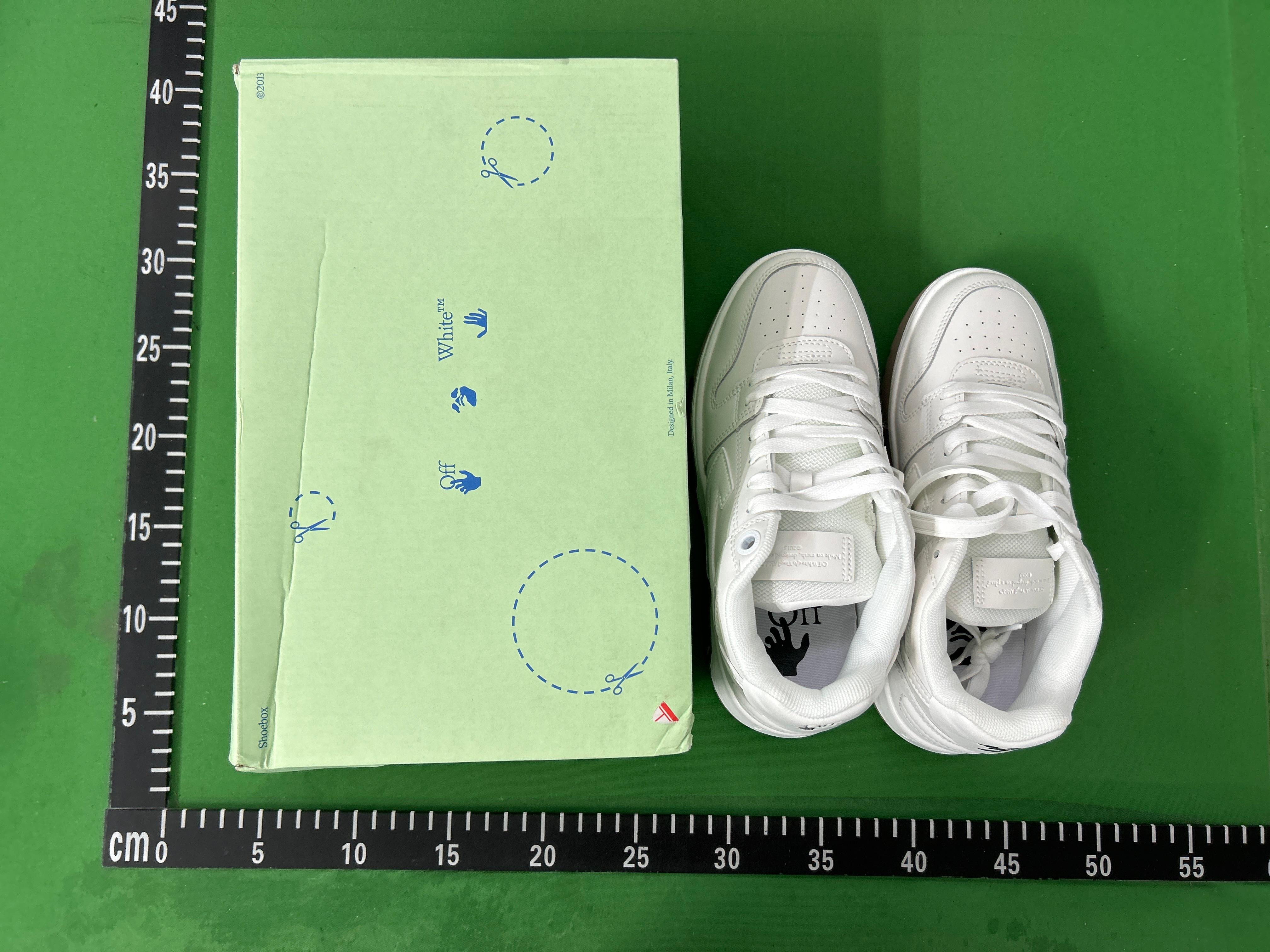 Foto QC 2 de Off-White Out Of Office Low Leather Sneakers Black White