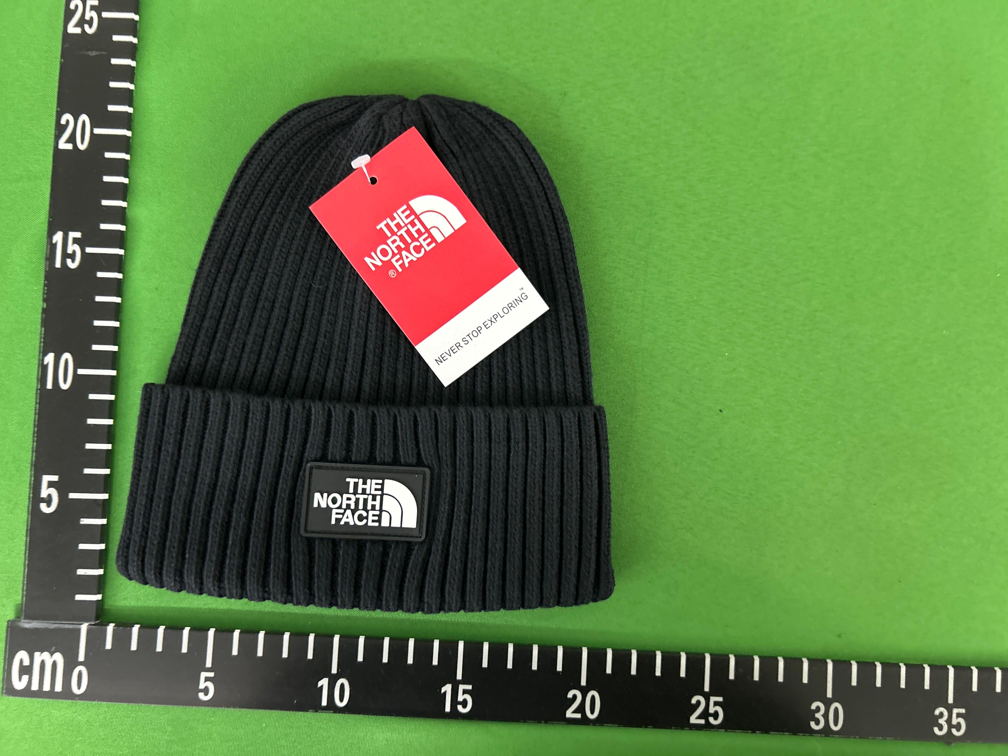 Foto QC 7 de The North Face Logo Box Beanie Tan