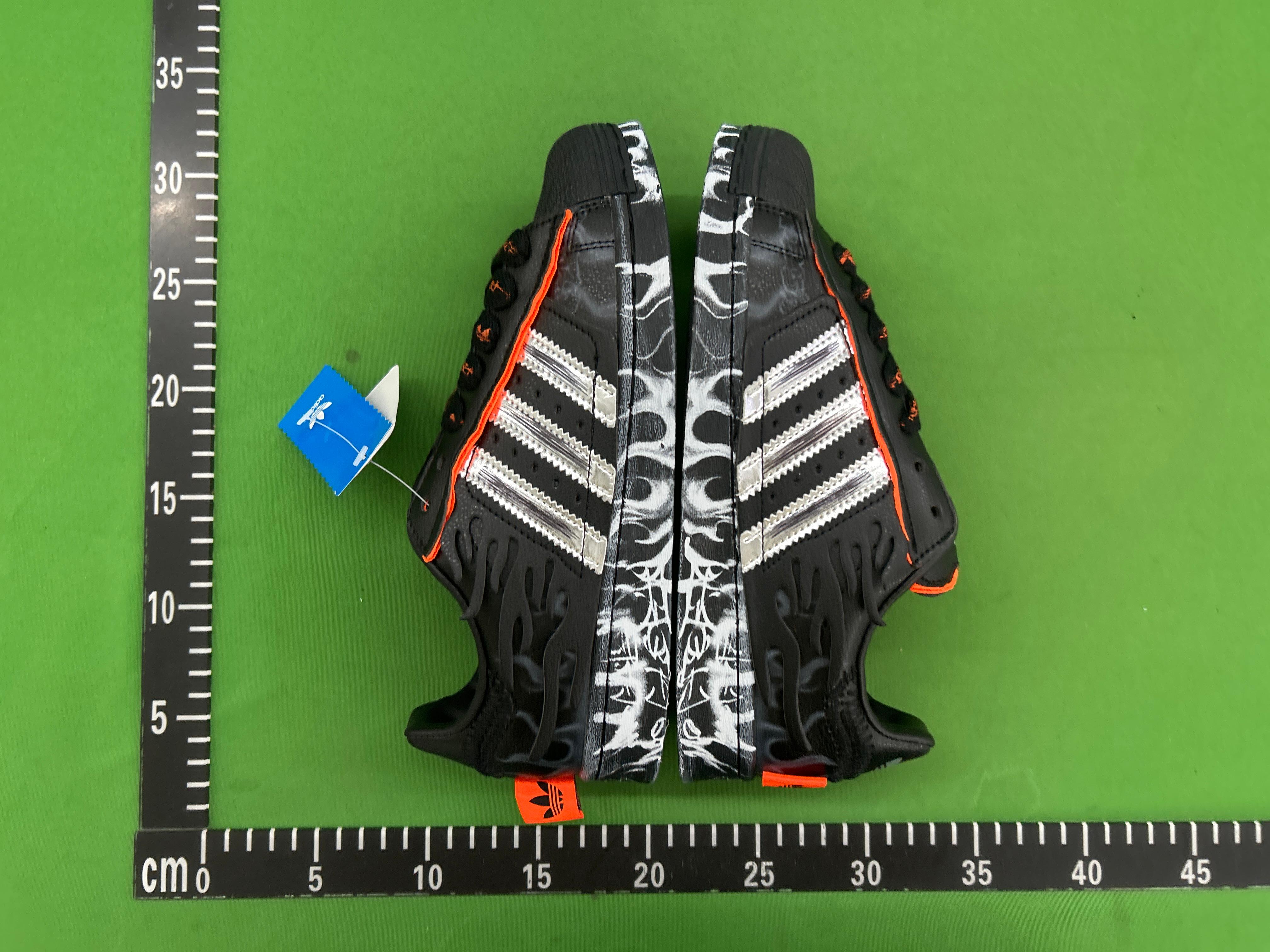 Foto QC 7 de adidas Superstar II Hellstar Black Flame KI5306