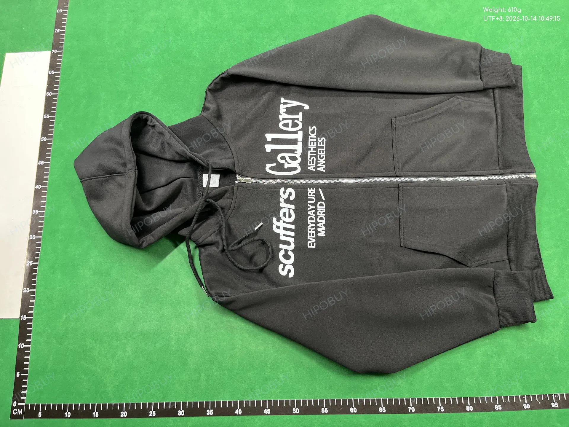 Foto QC 6 de Comme des Garcons CDG Logo Cotton Hoodie Black