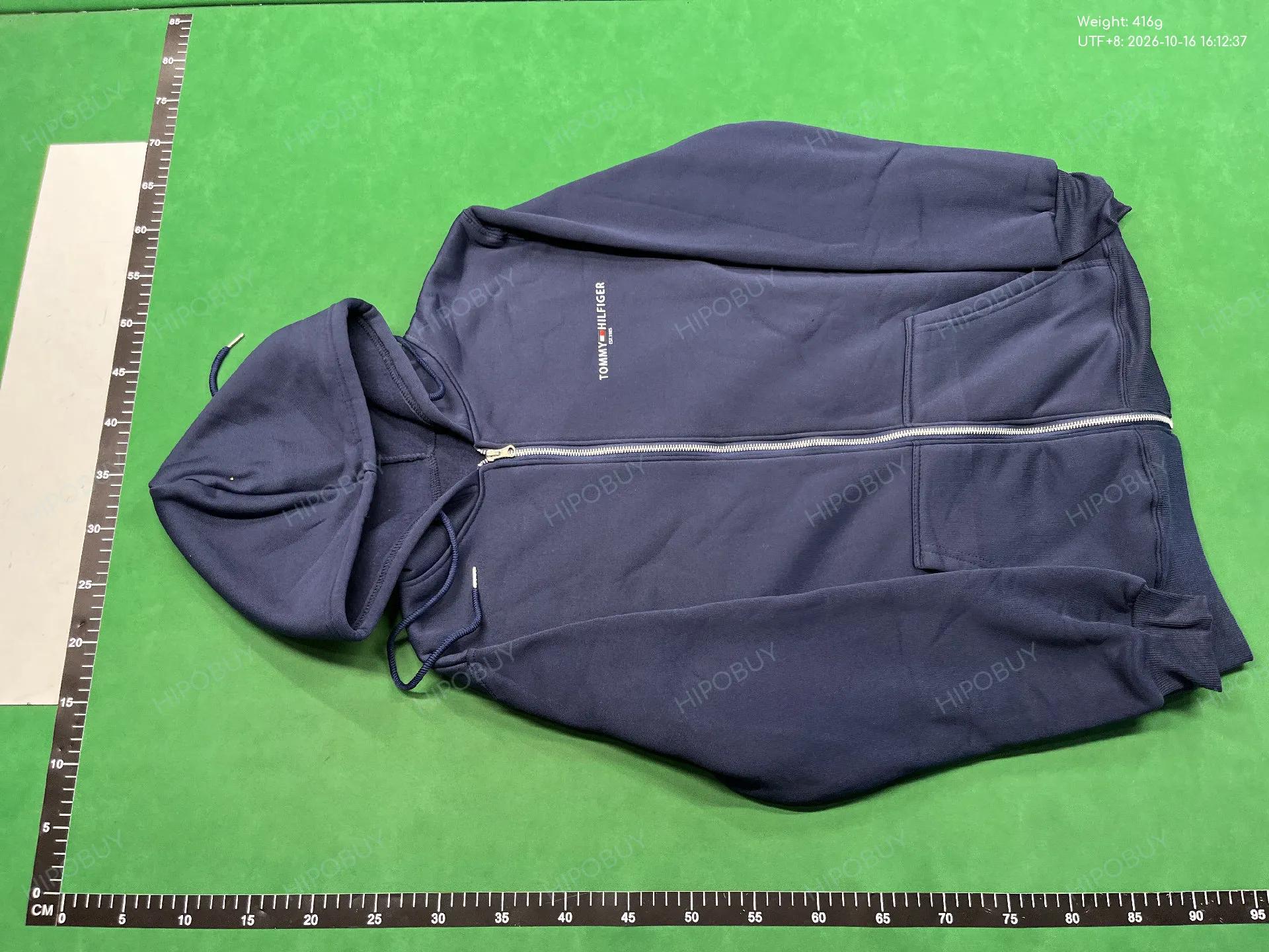 Foto QC 2 de Lacoste Hoodie Crocodile Logo Navy Blue