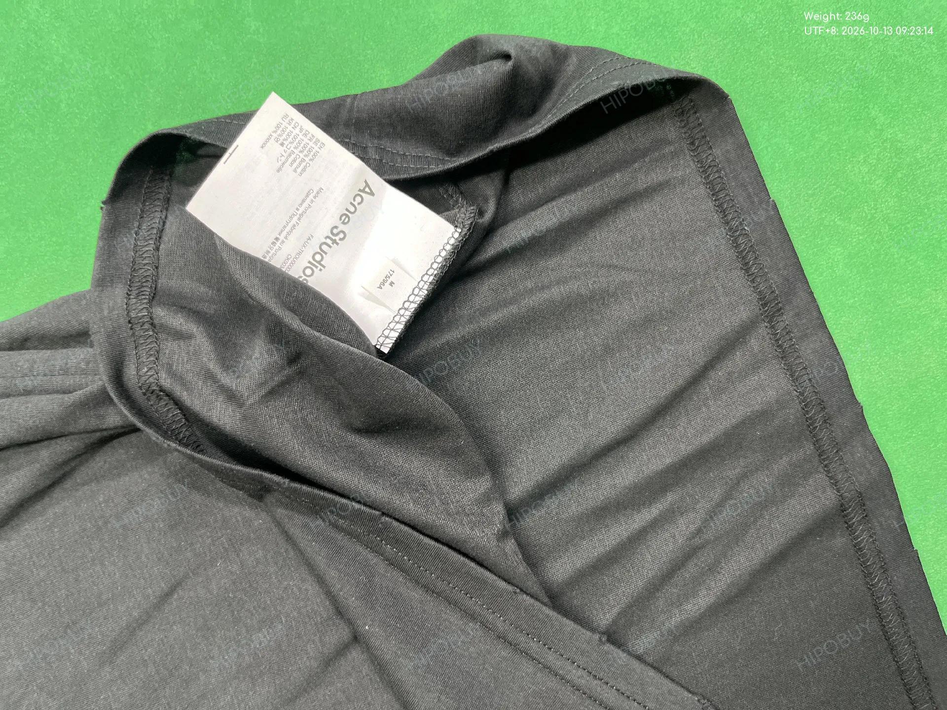 Foto QC 5 de Acne Studios T-shirt Stockholm 1996 Black