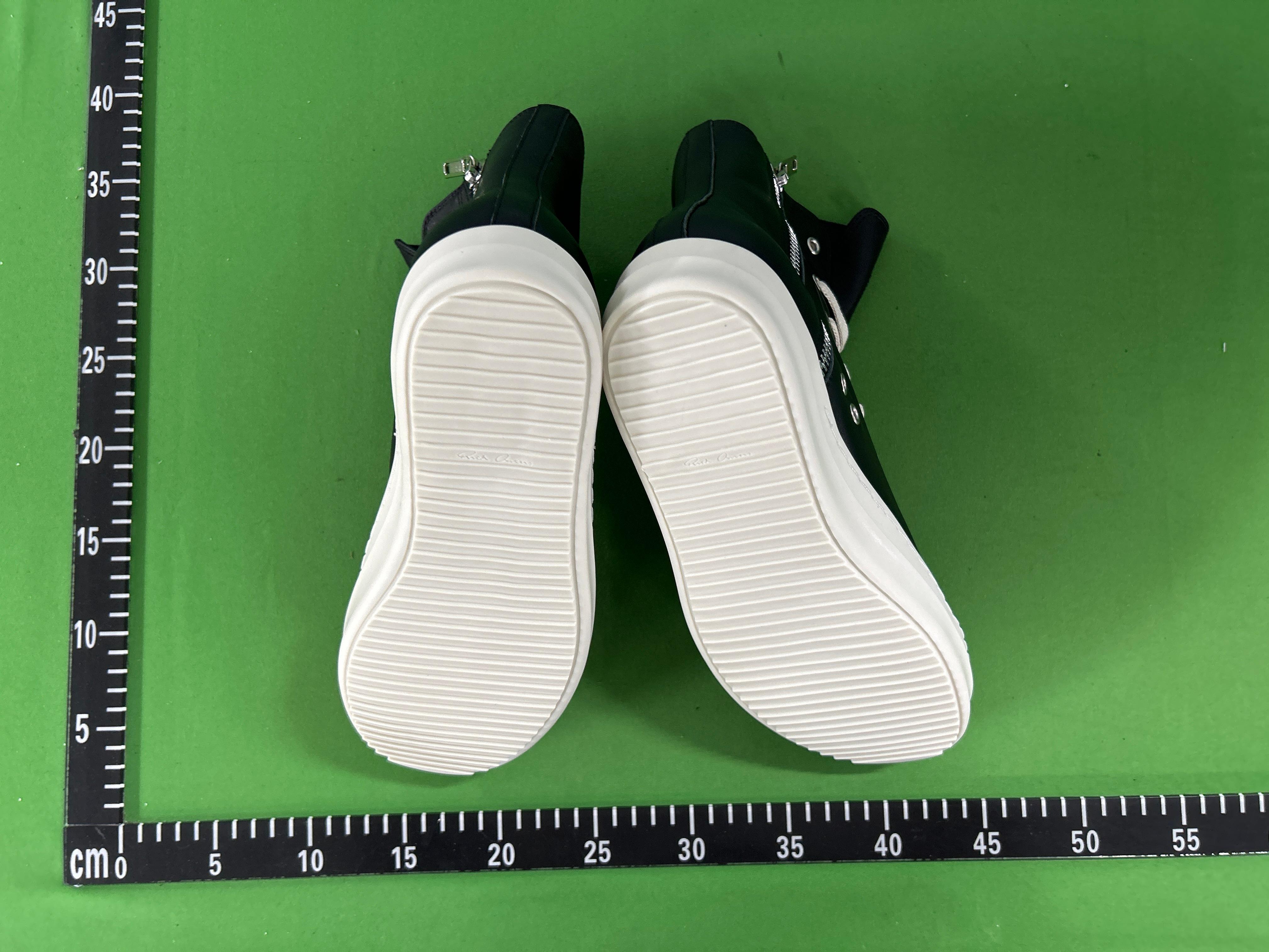 Foto QC 6 de Rick Owens DRKSHDW Megalace Sneaks High Black Milk