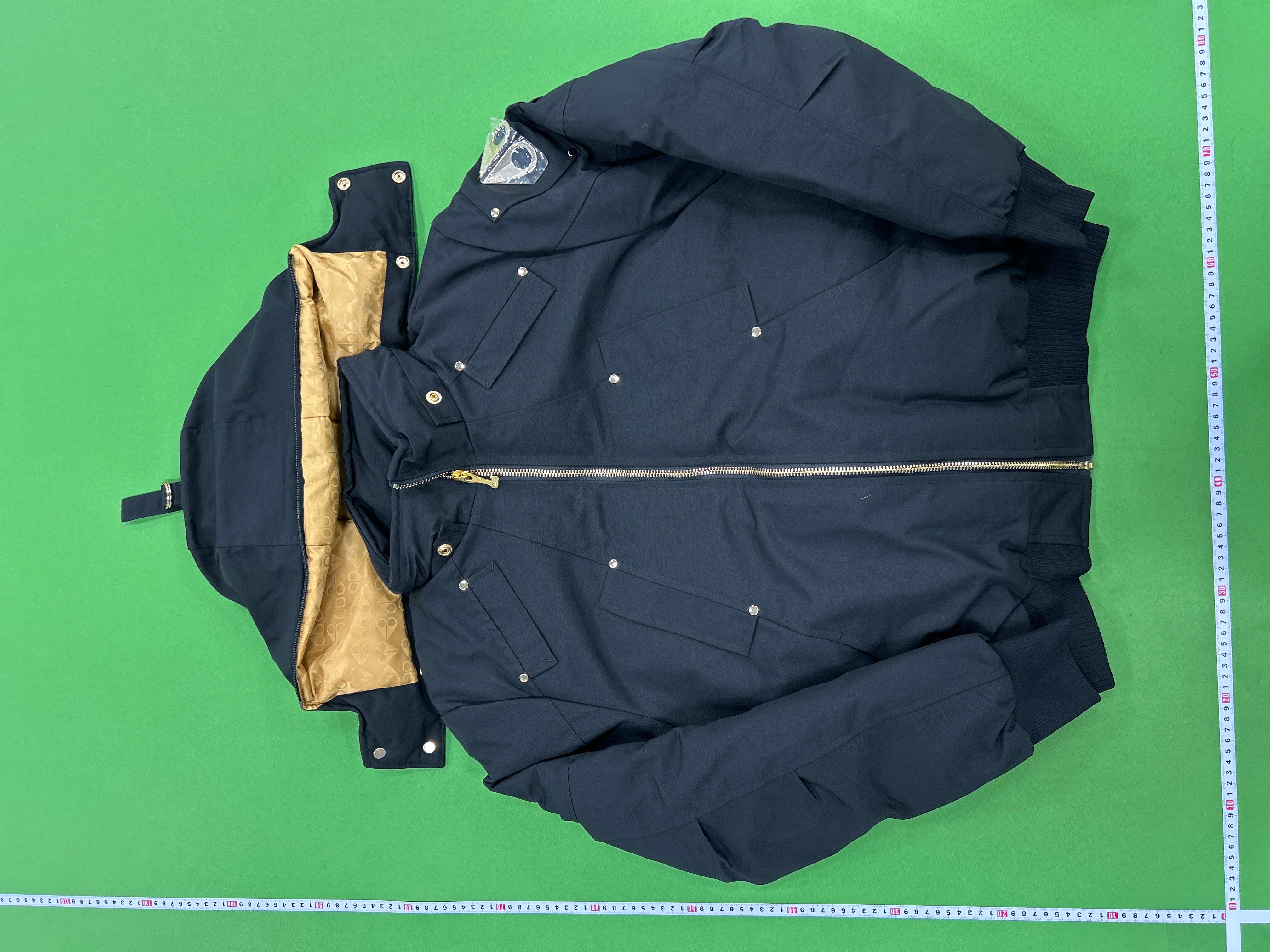 Foto QC 7 de Moose Knuckles Gold Series Ballistic Down Bomber Jacket Black
