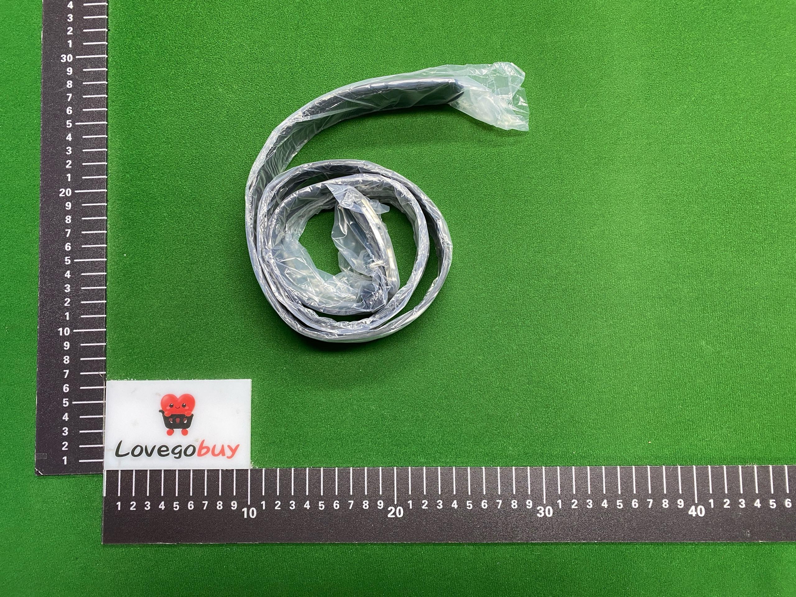 Foto QC 2 de Chrome Hearts Gothic Script CH Dagger Stud Belt Black