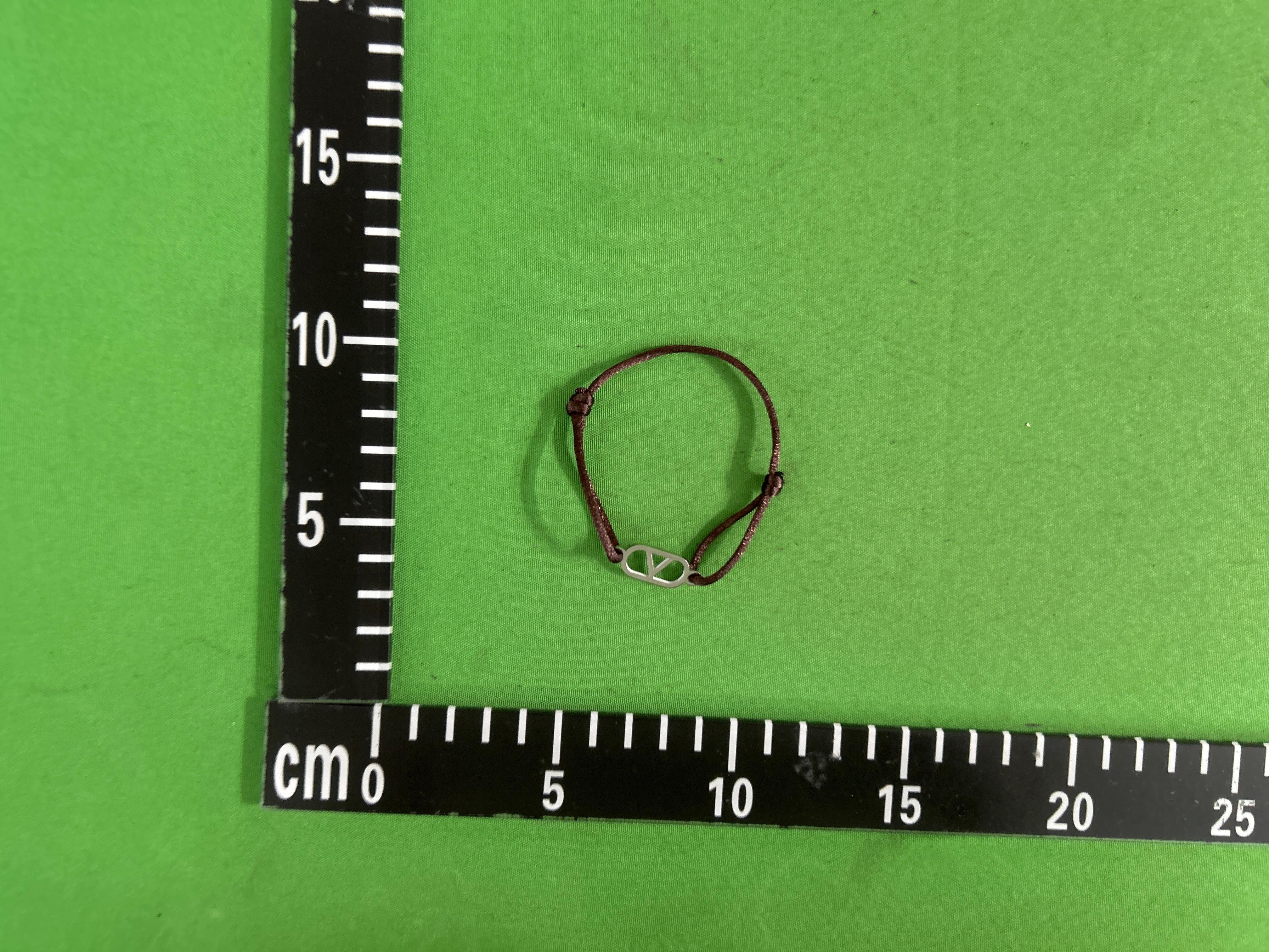 Foto QC 6 de Valentino VLogo Signature Bracelet Stainless Steel Blue