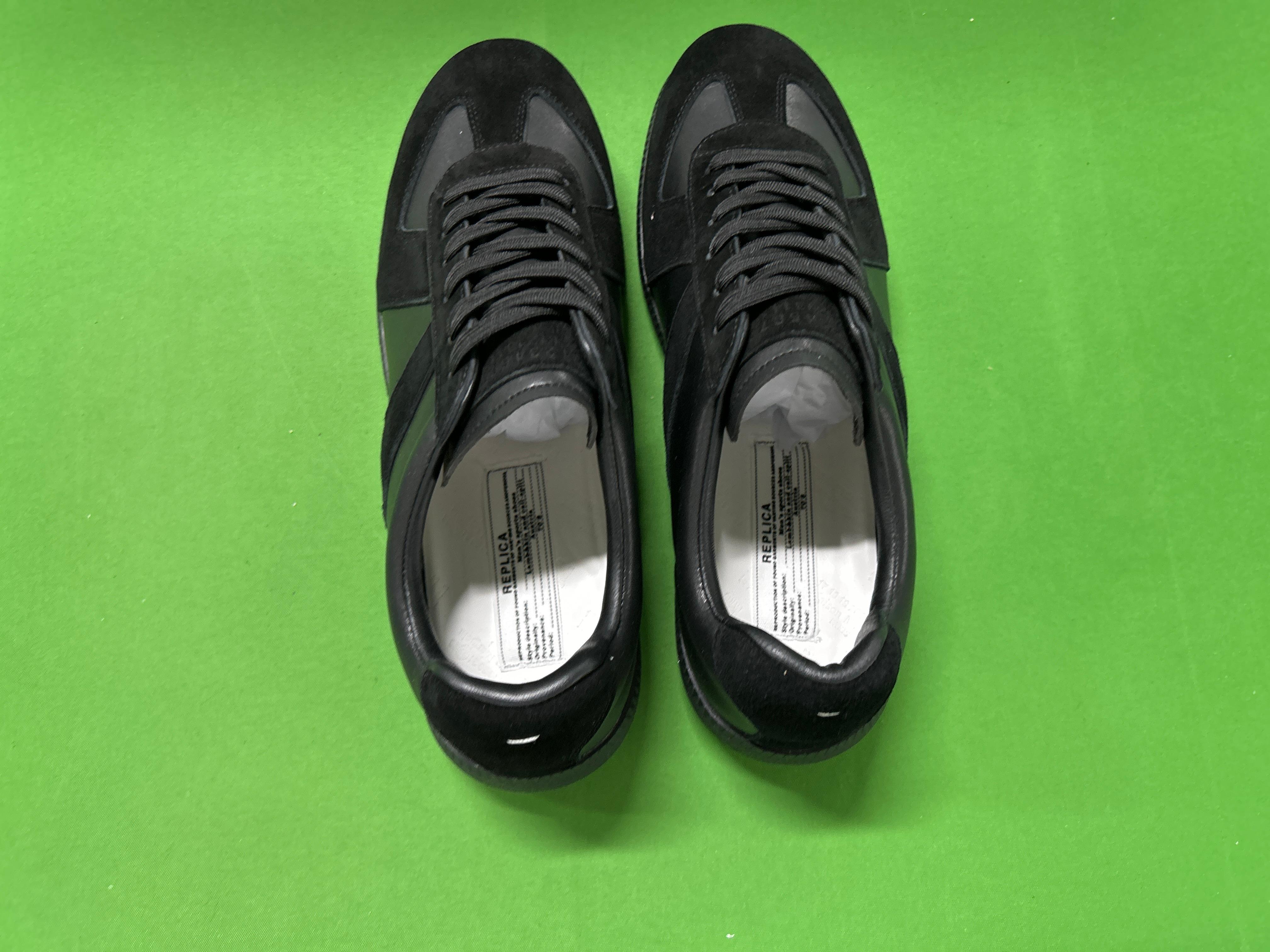 Foto QC 3 de Maison Margiela Replica Low Leather Suede Grey Black