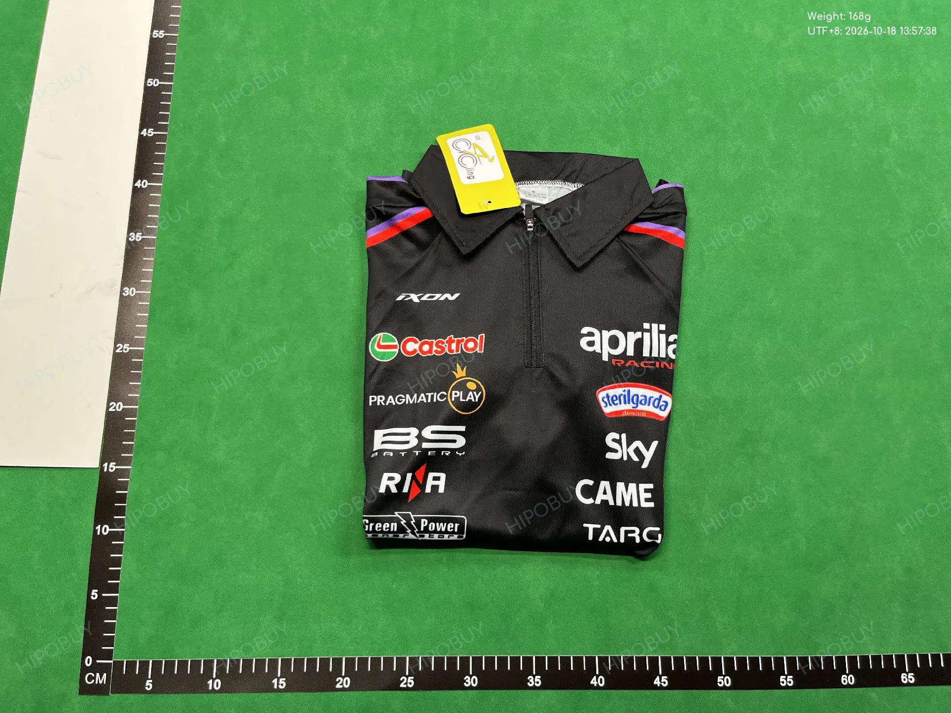 Foto QC 4 de Ixon Aprilia Racing Team Replica 2026 Shirt Black