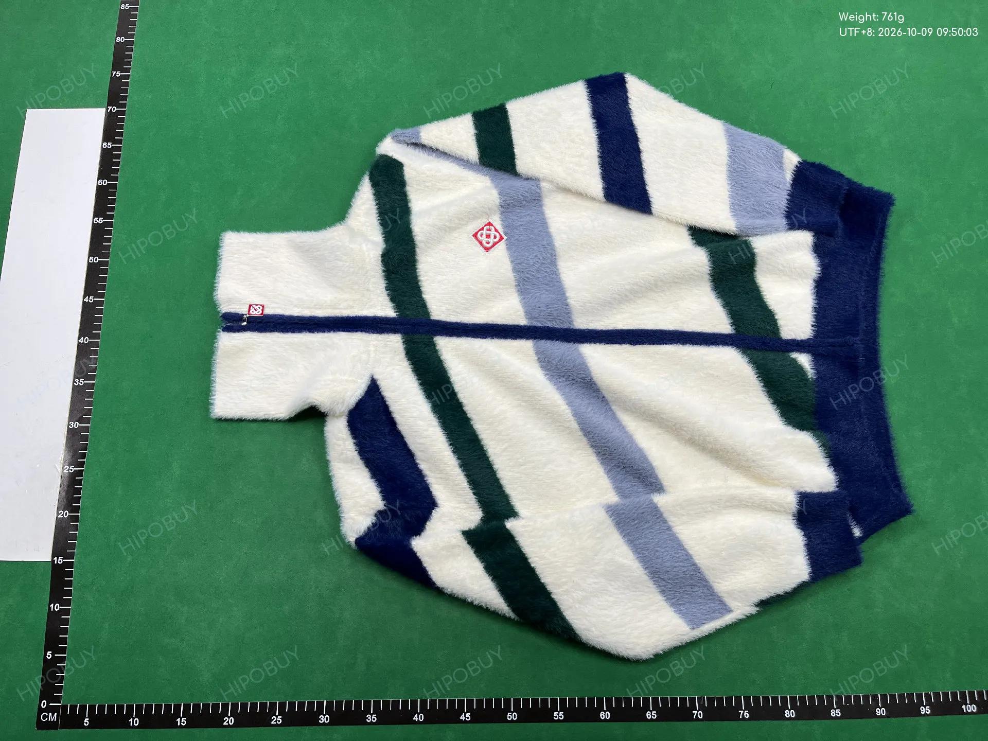 Foto QC 2 de Casablanca Fleece Jacket Monogram Green