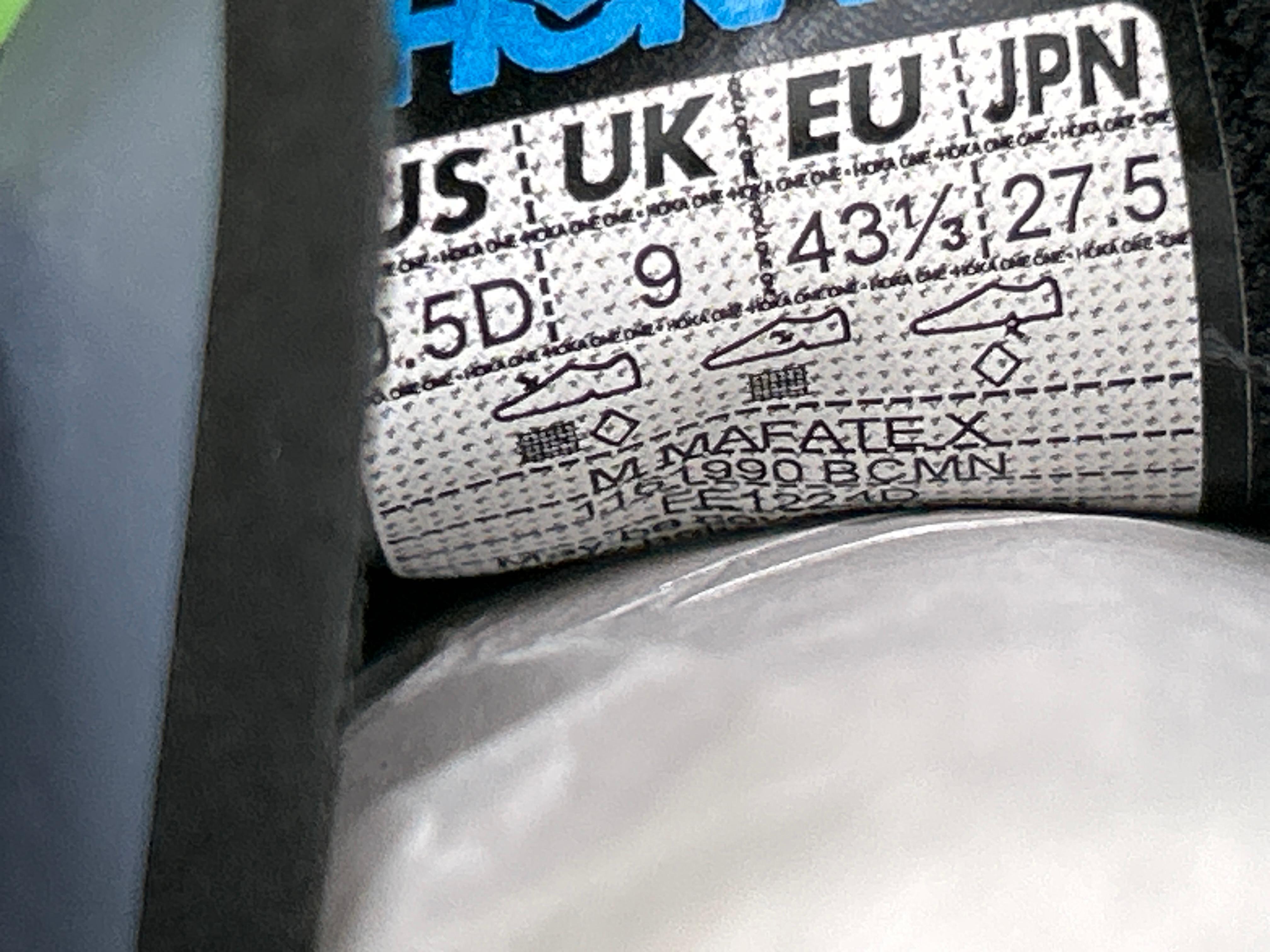 Foto QC 4 de Hoka One One Mafate X Hike Mid Vintage Yellow Black 1174230-VWB