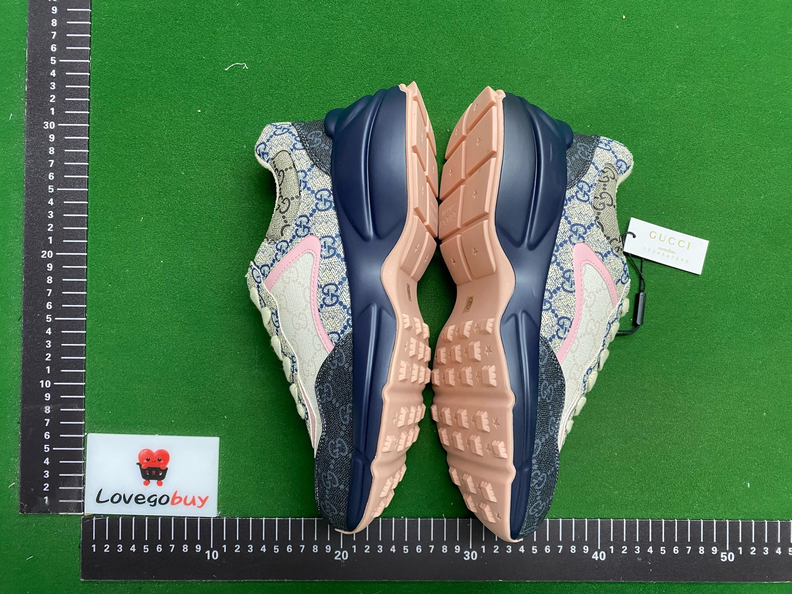 Foto QC 7 de Gucci Rhyton Low GG Supreme Black Grey