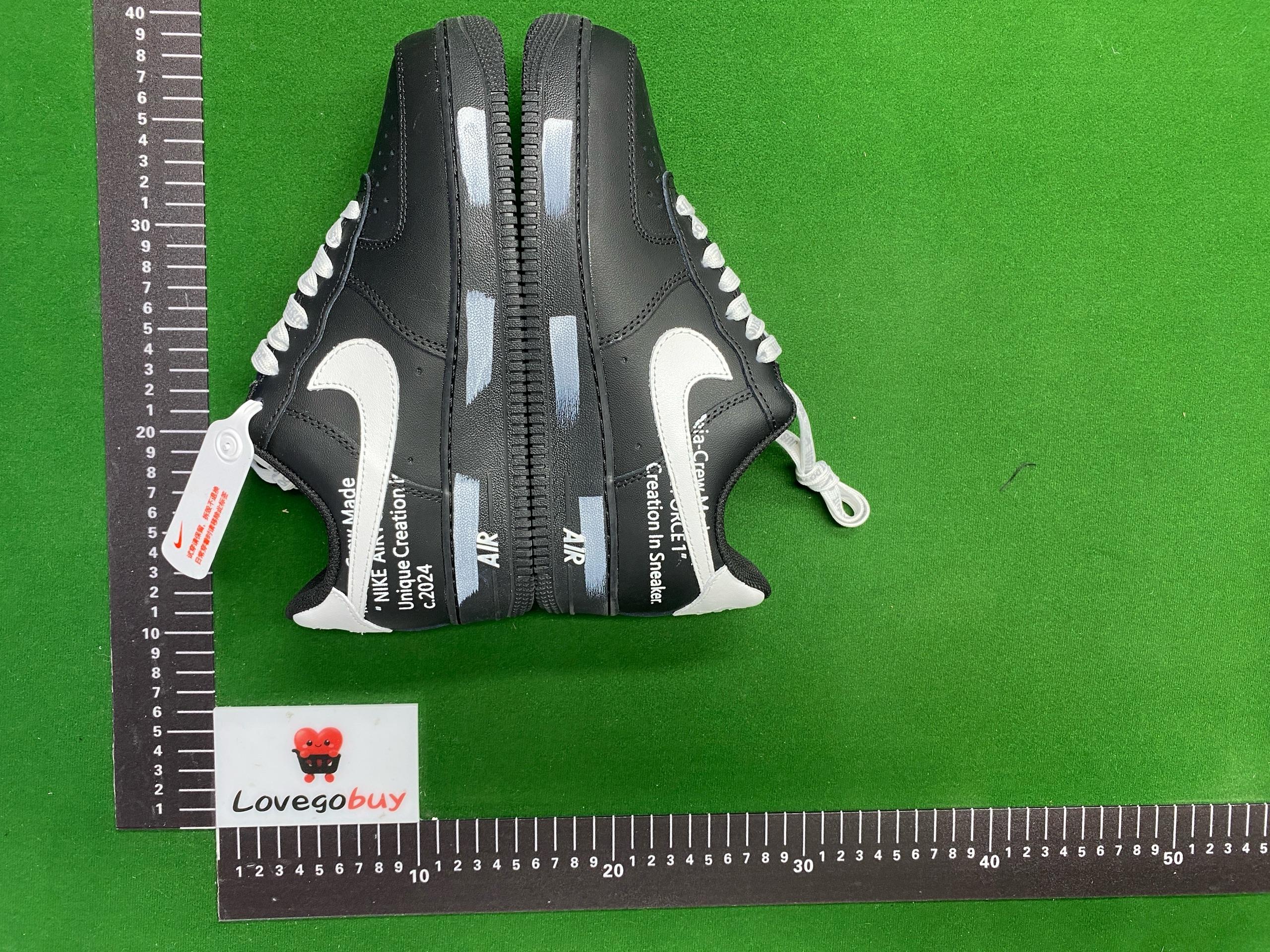 Foto QC 4 de Nike Air Force 1 '07 LX Black Silver Mini Swoosh HQ1180-001