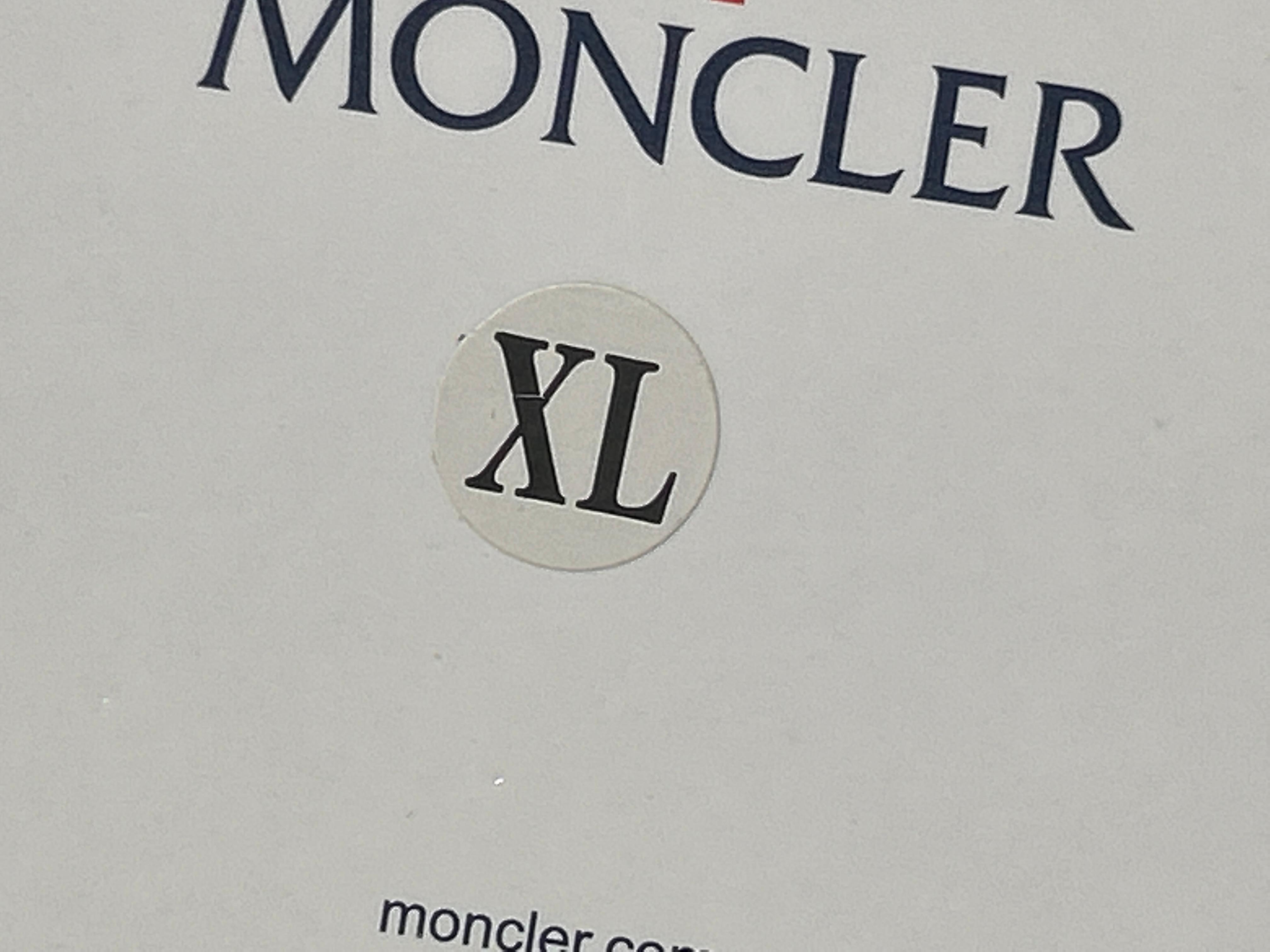 Foto QC 2 de Moncler Maya Down Puffer Jacket Fur Trim Navy