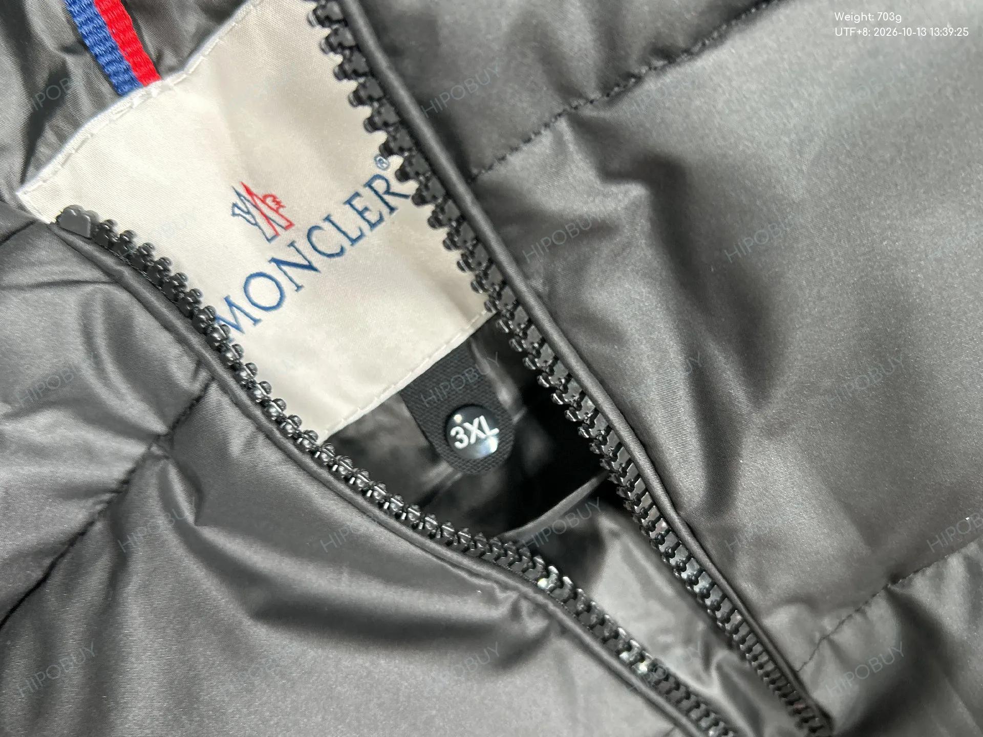 Foto QC 5 de Moncler Cardigan Jacket Knit Quilted Down White