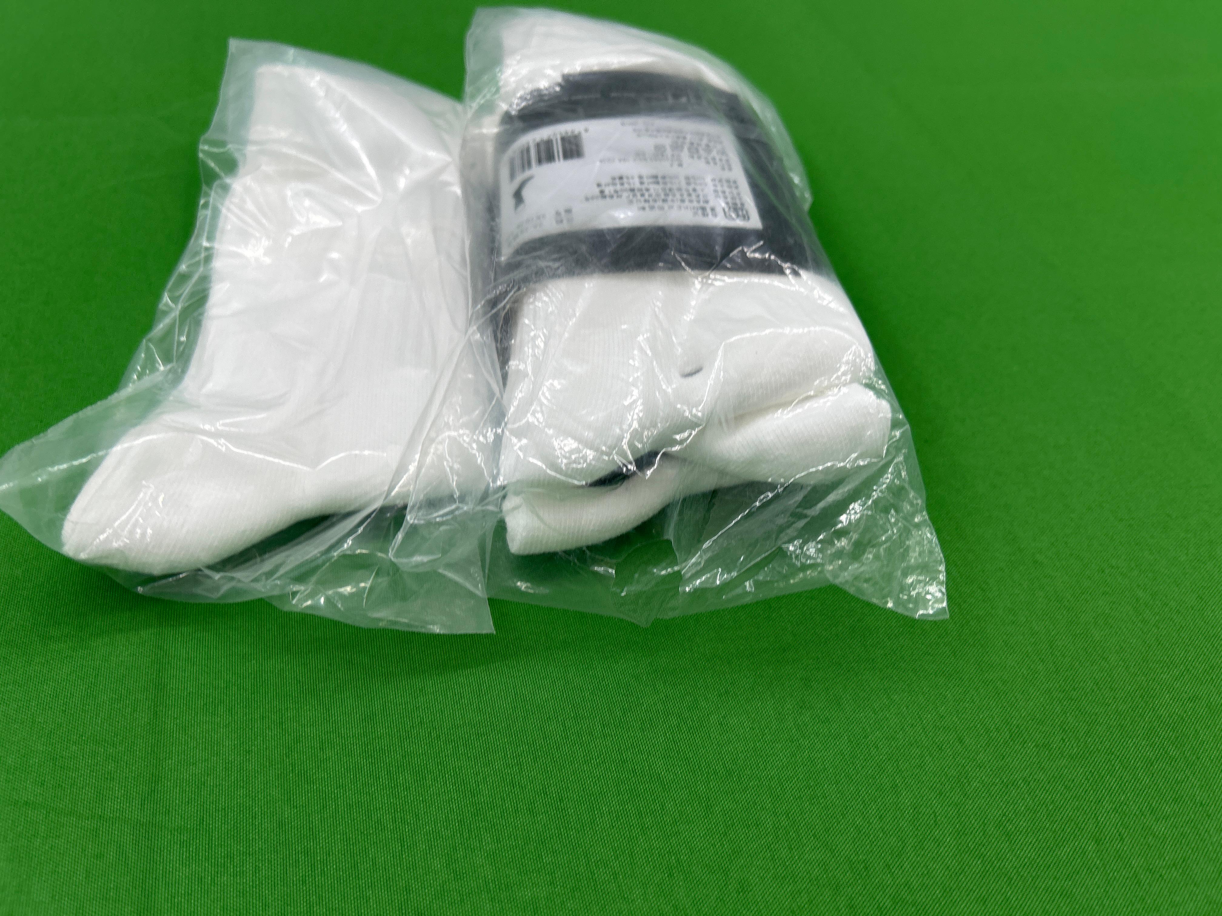 Foto QC 3 de Trapstar Crew Socks Logo White Black