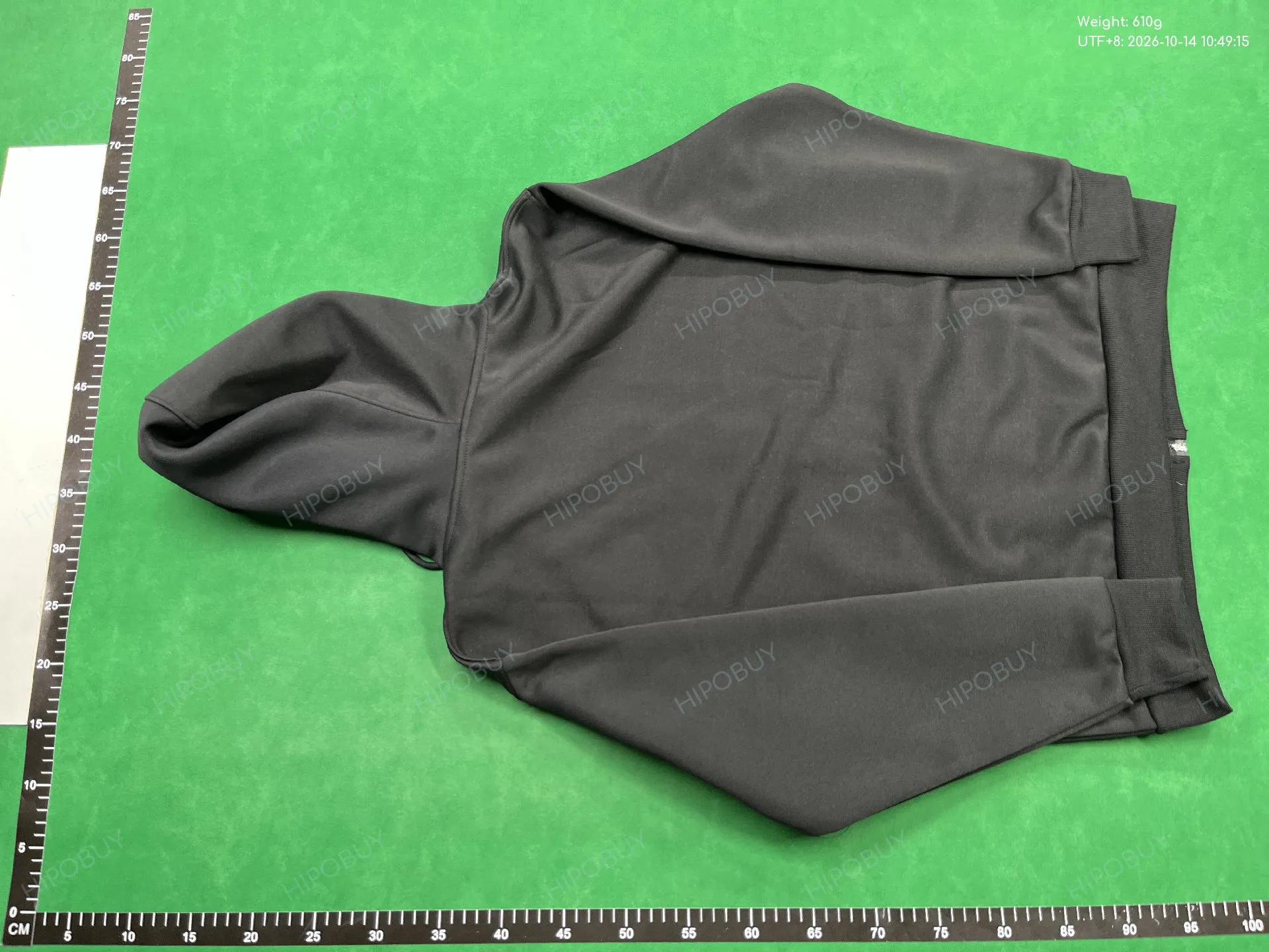 Foto QC 7 de Comme des Garcons CDG Logo Cotton Hoodie Black