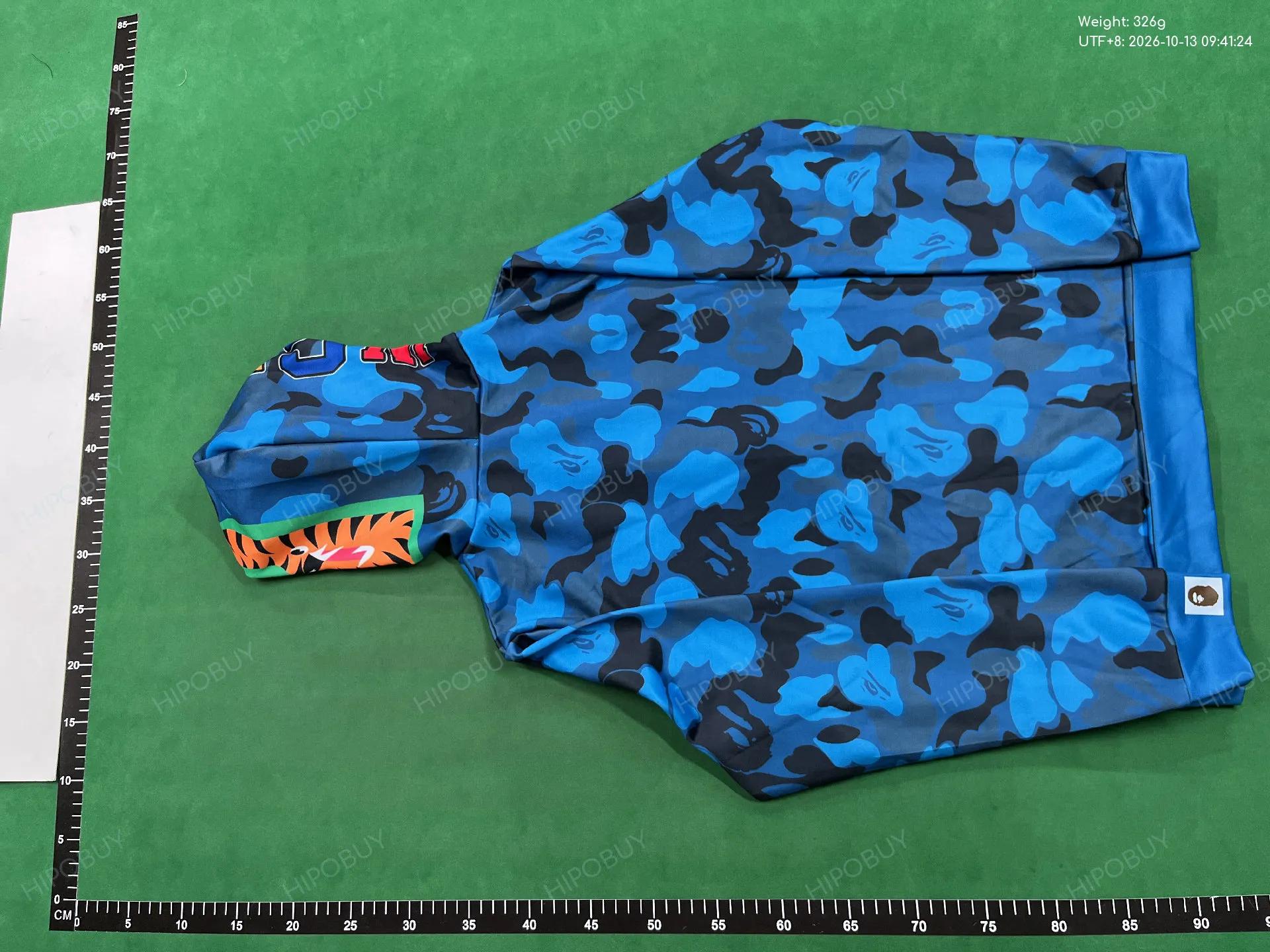 Foto QC 3 de BAPE Shark Zip Sweater City Camo Black