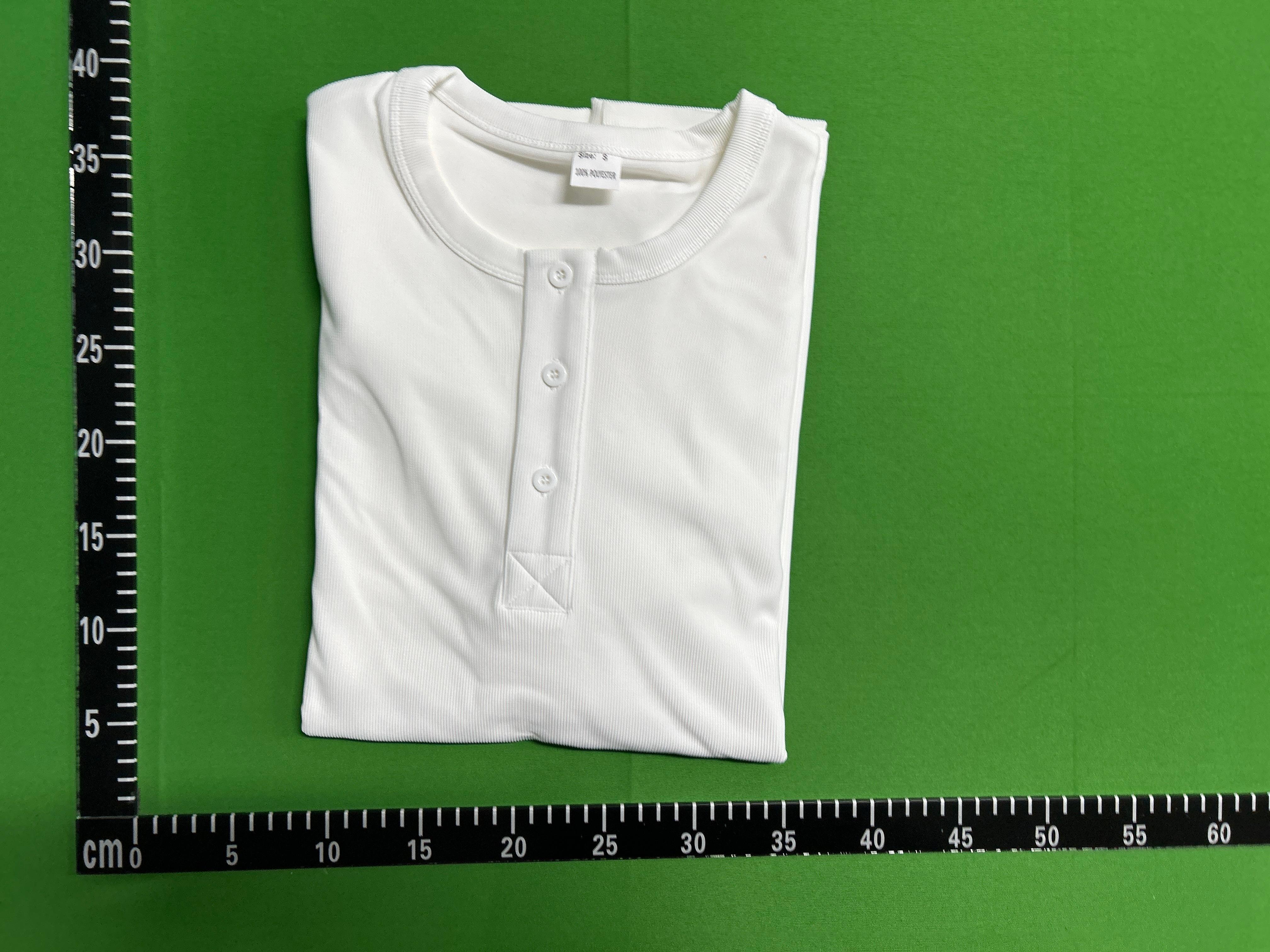 Foto QC 1 de Other Ribbed Henley Long Sleeve Shirt Black